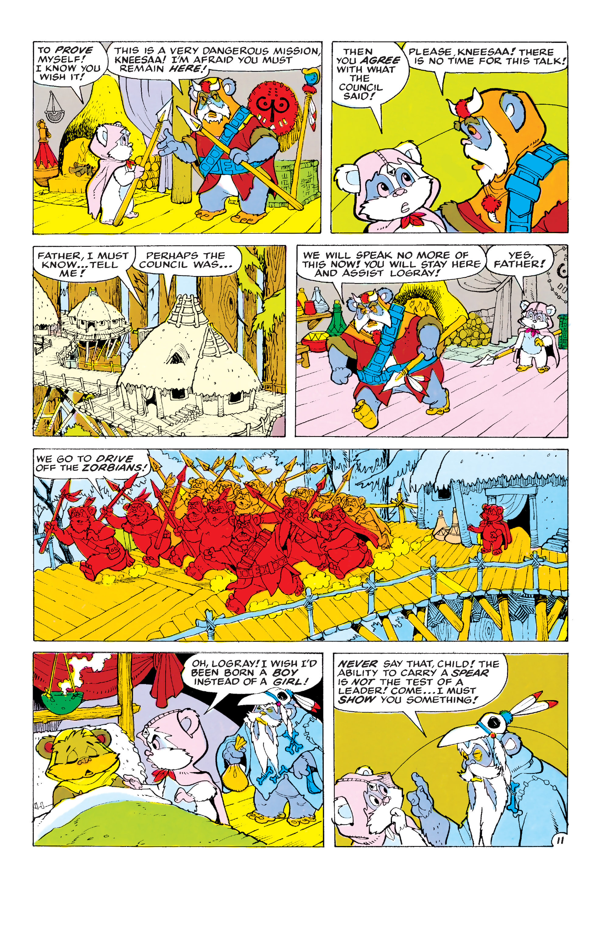 Read online Ewoks comic -  Issue #2 - 12