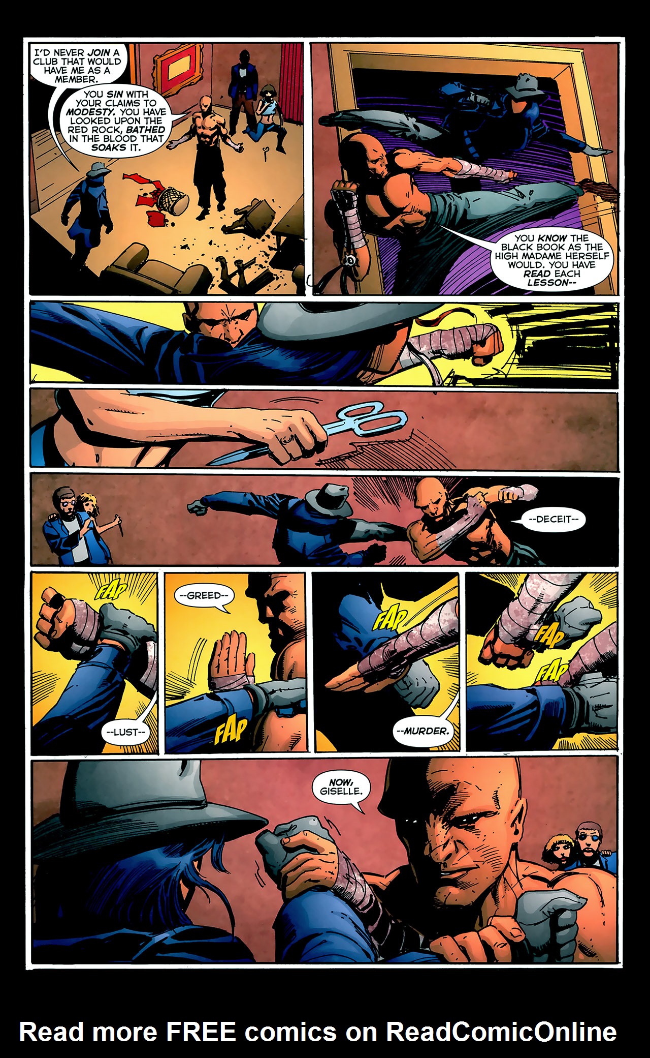 Read online Crime Bible: The Five Lessons of Blood comic -  Issue #1 - 19