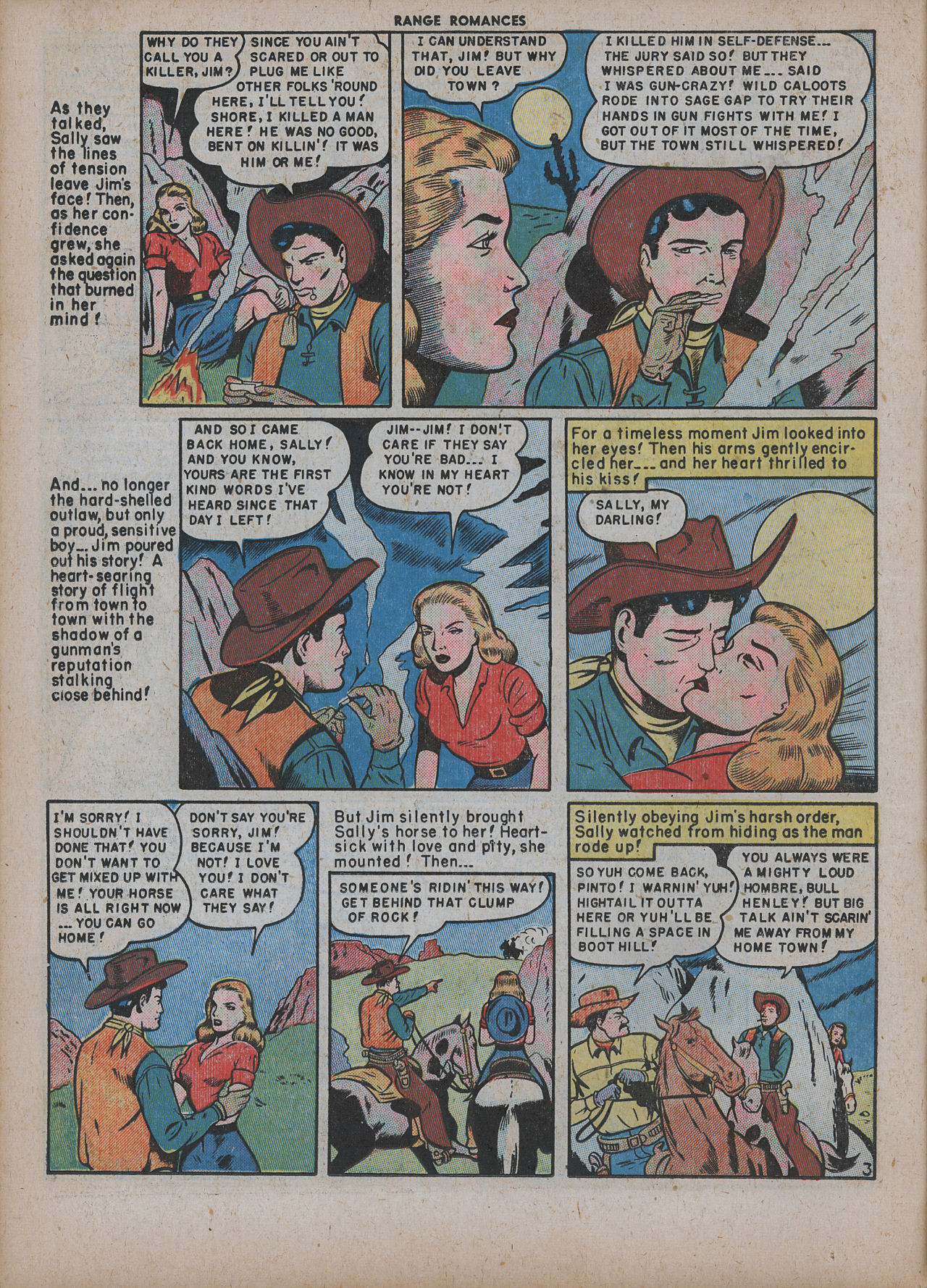 Read online Range Romances comic -  Issue #5 - 22
