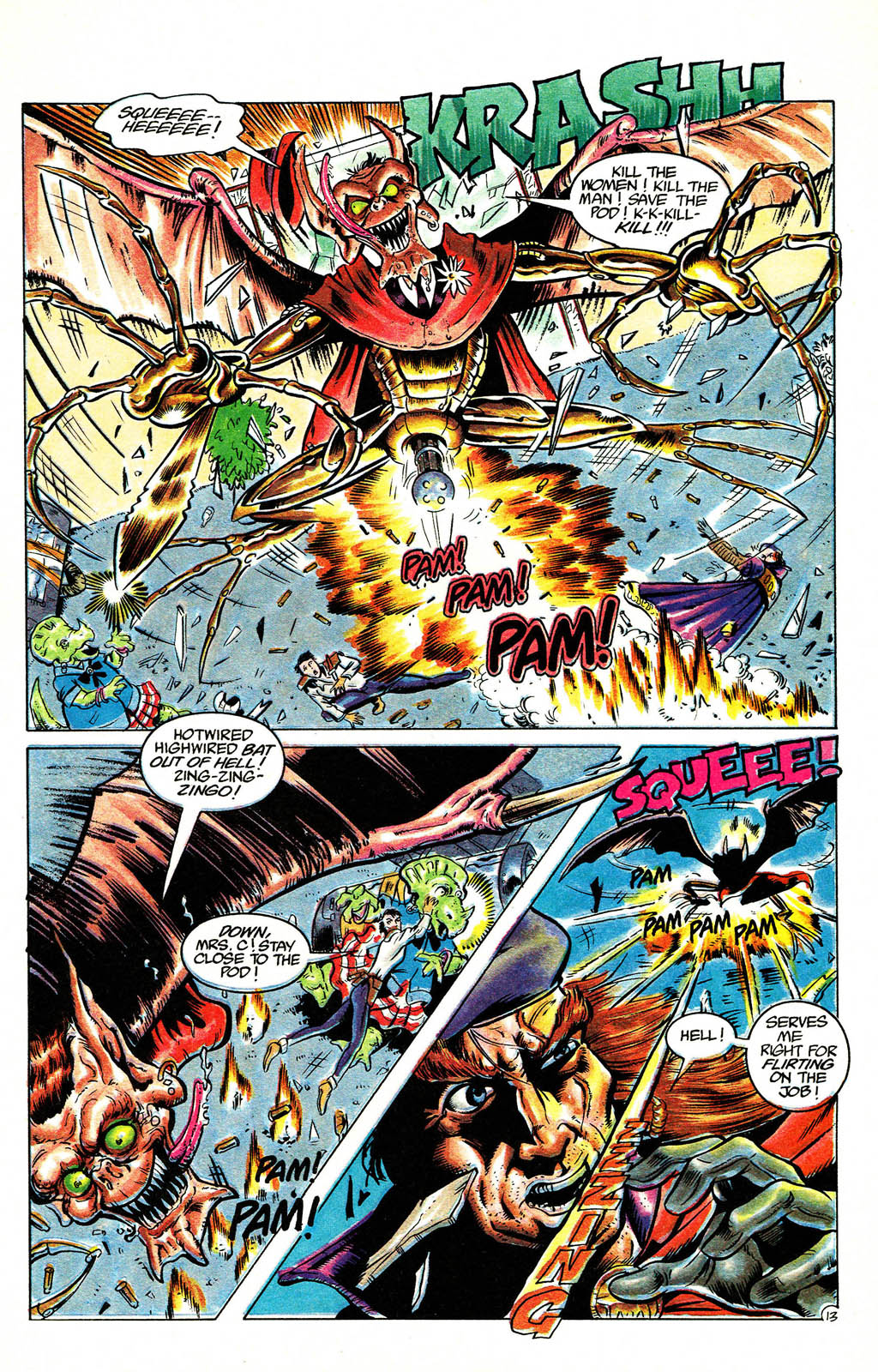 Read online Grimjack comic -  Issue #70 - 16