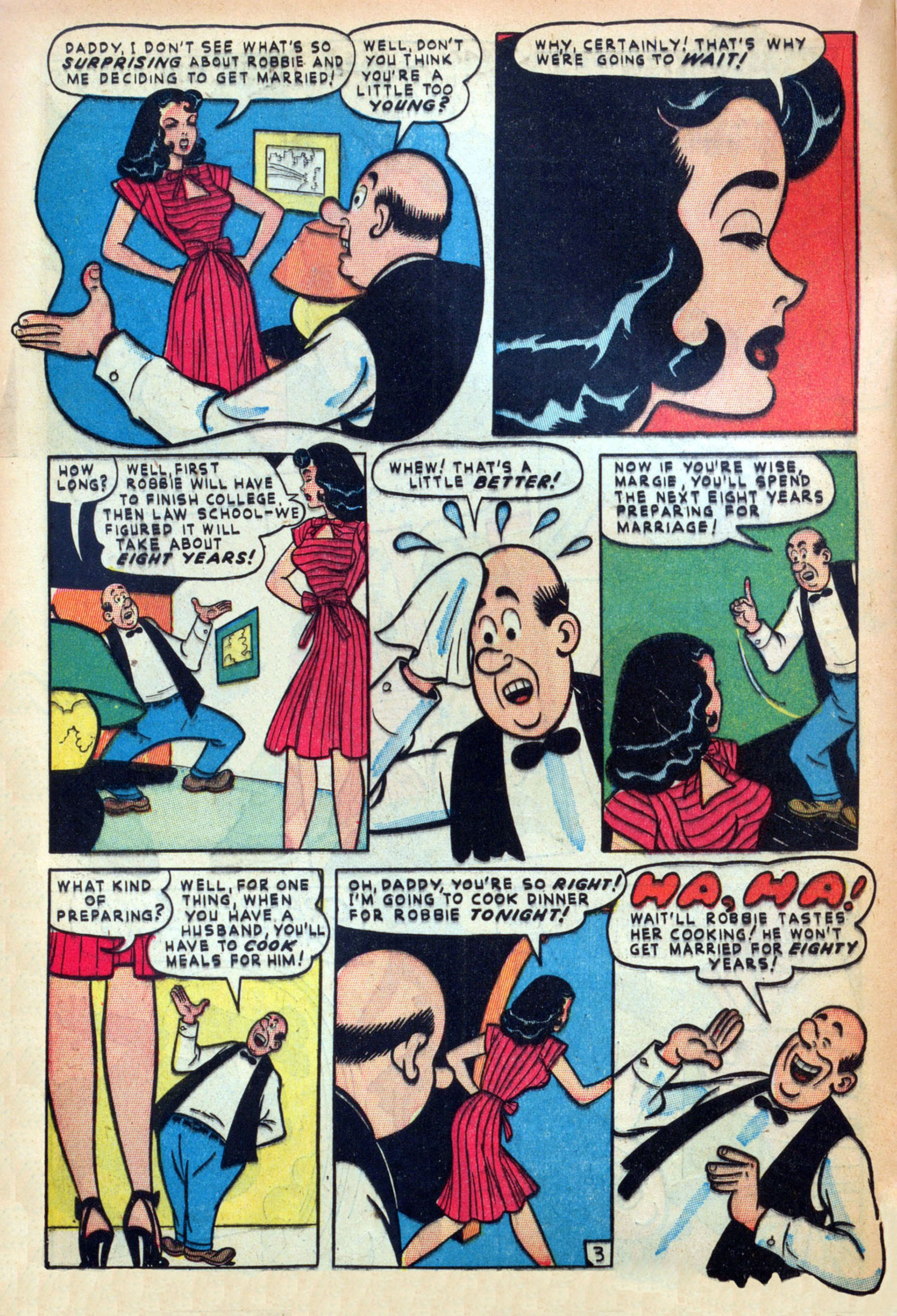 Read online Margie Comics comic -  Issue #41 - 32