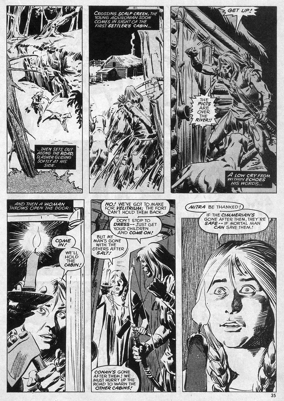The Savage Sword Of Conan issue 27 - Page 35