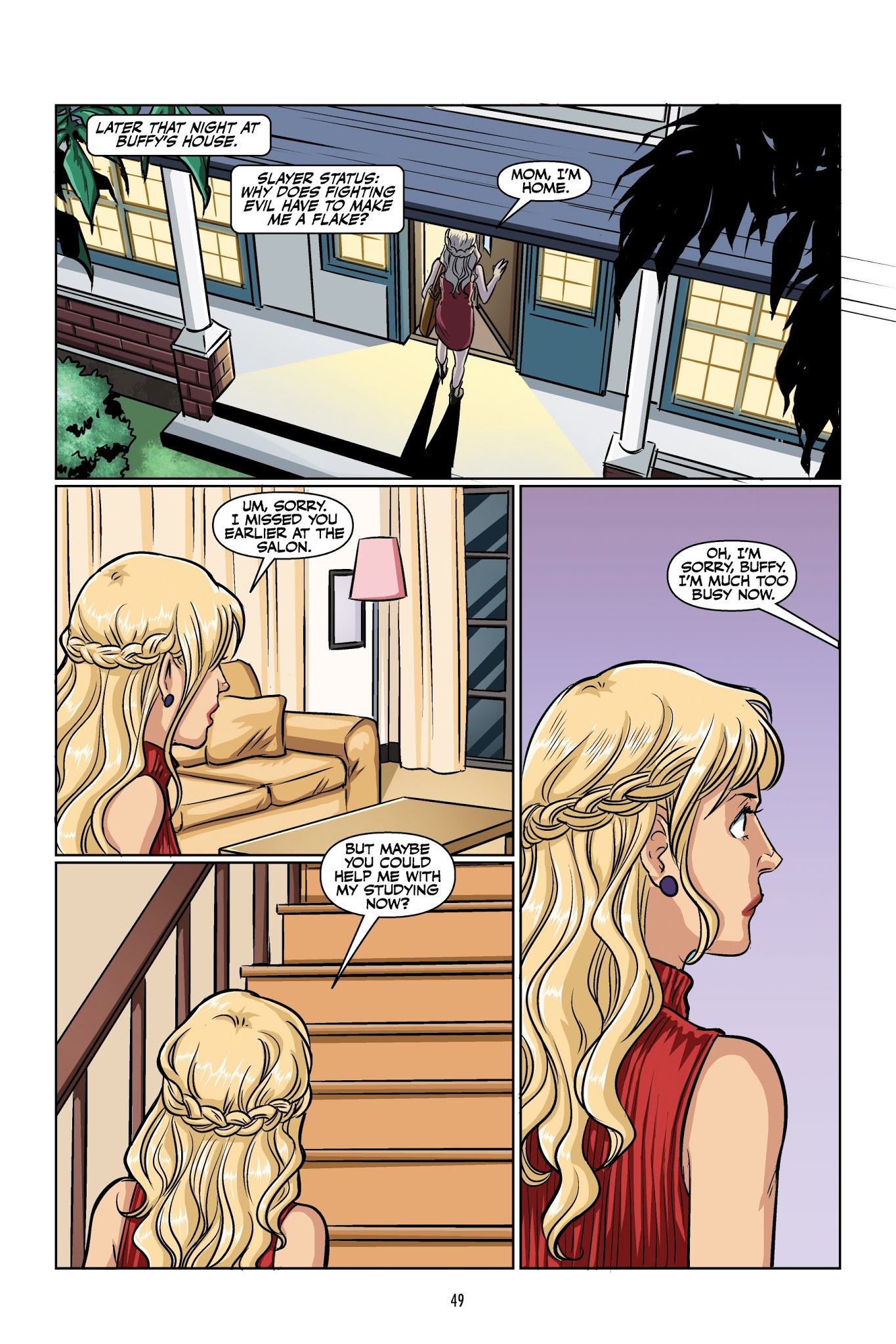 Read online Buffy: The High School Years–Parental Parasite comic -  Issue # TPB - 51