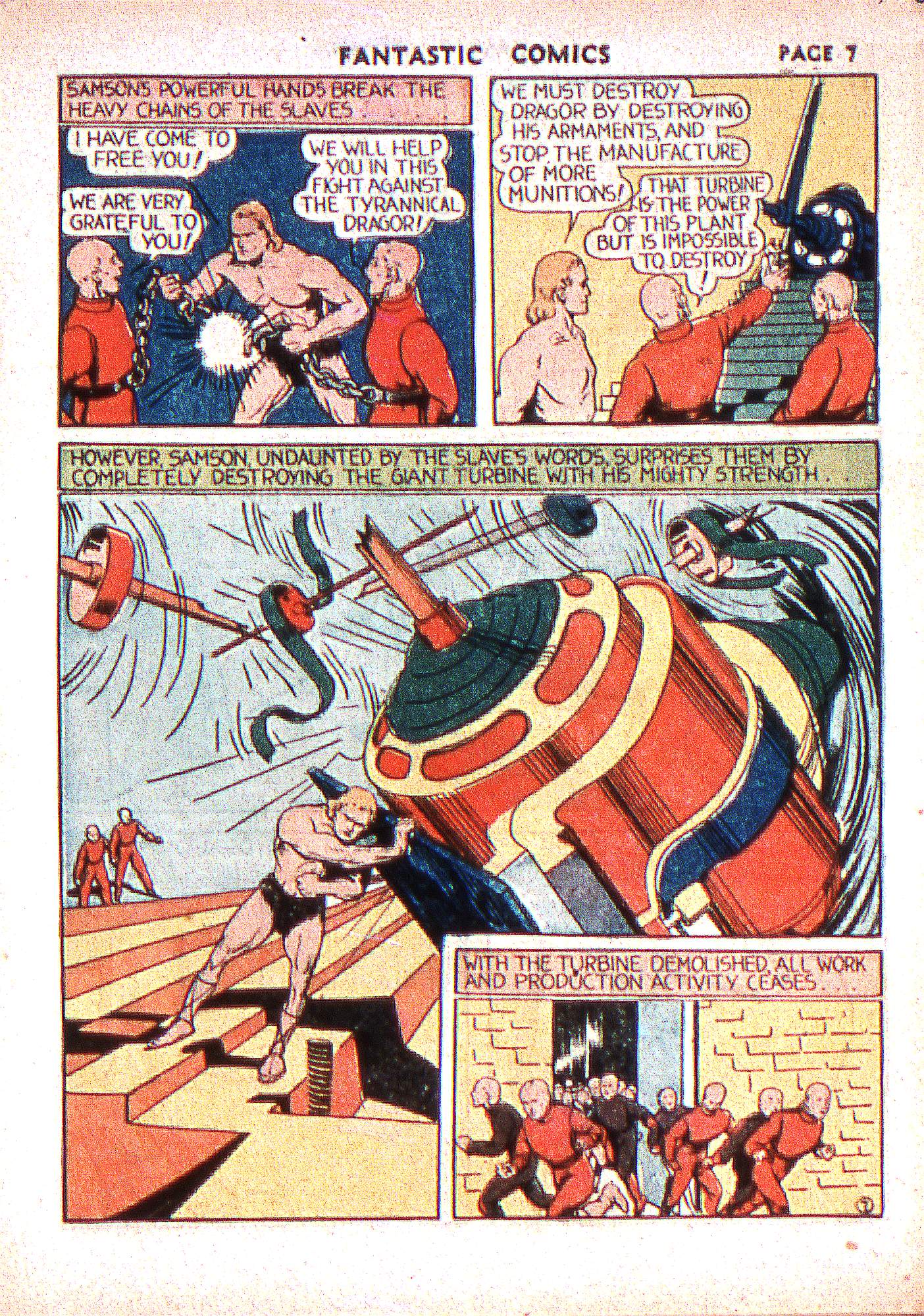 Read online Fantastic Comics comic -  Issue #2 - 9