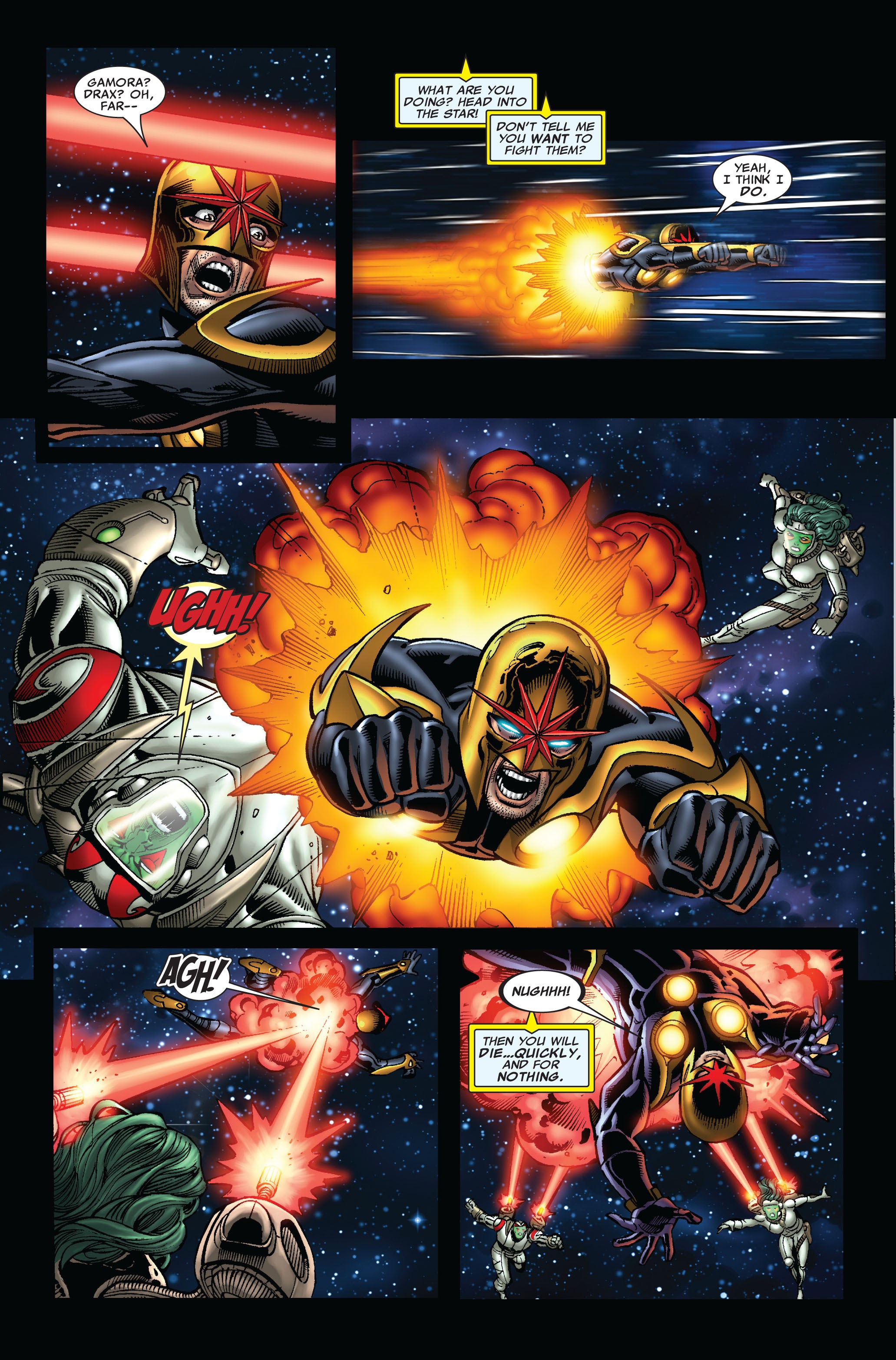 Read online Nova (2007) comic -  Issue #7 - 20