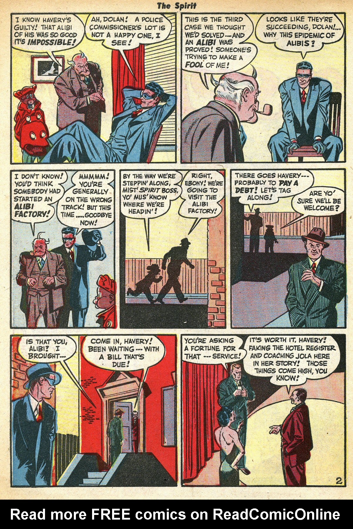 Read online The Spirit (1944) comic -  Issue #14 - 4