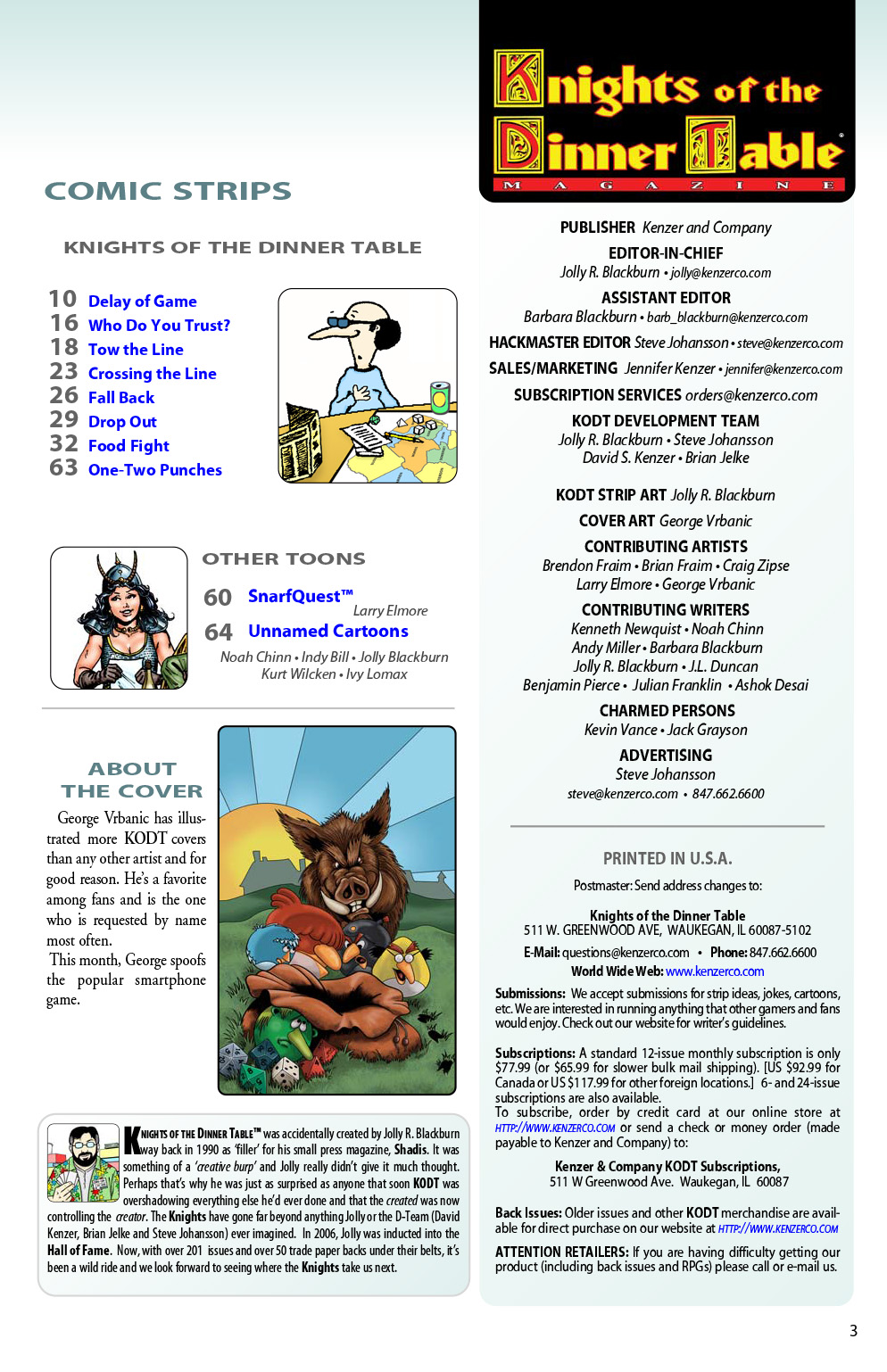 Read online Knights of the Dinner Table comic -  Issue #202 - 5