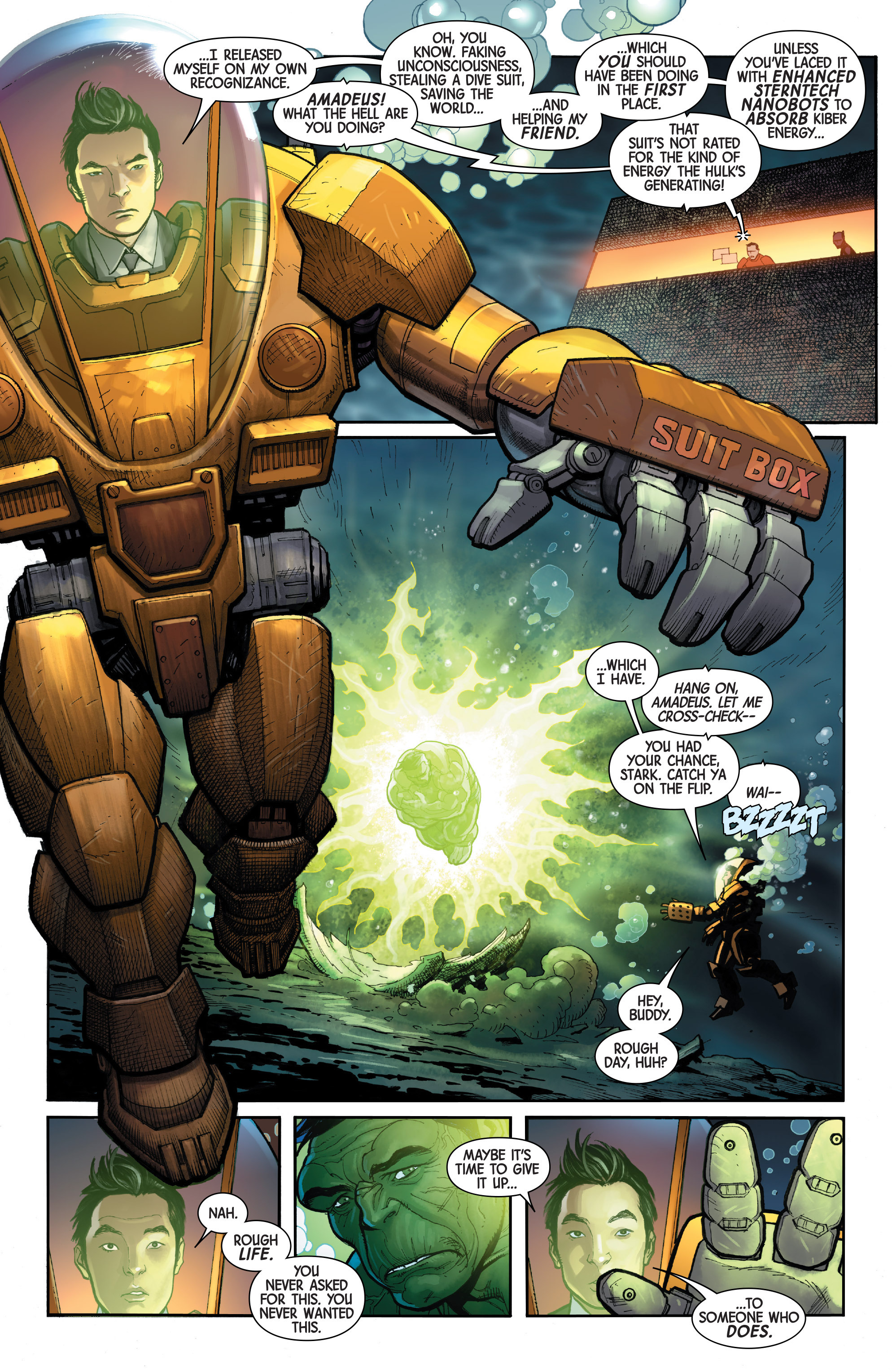 Read online Totally Awesome Hulk comic -  Issue #4 - 12