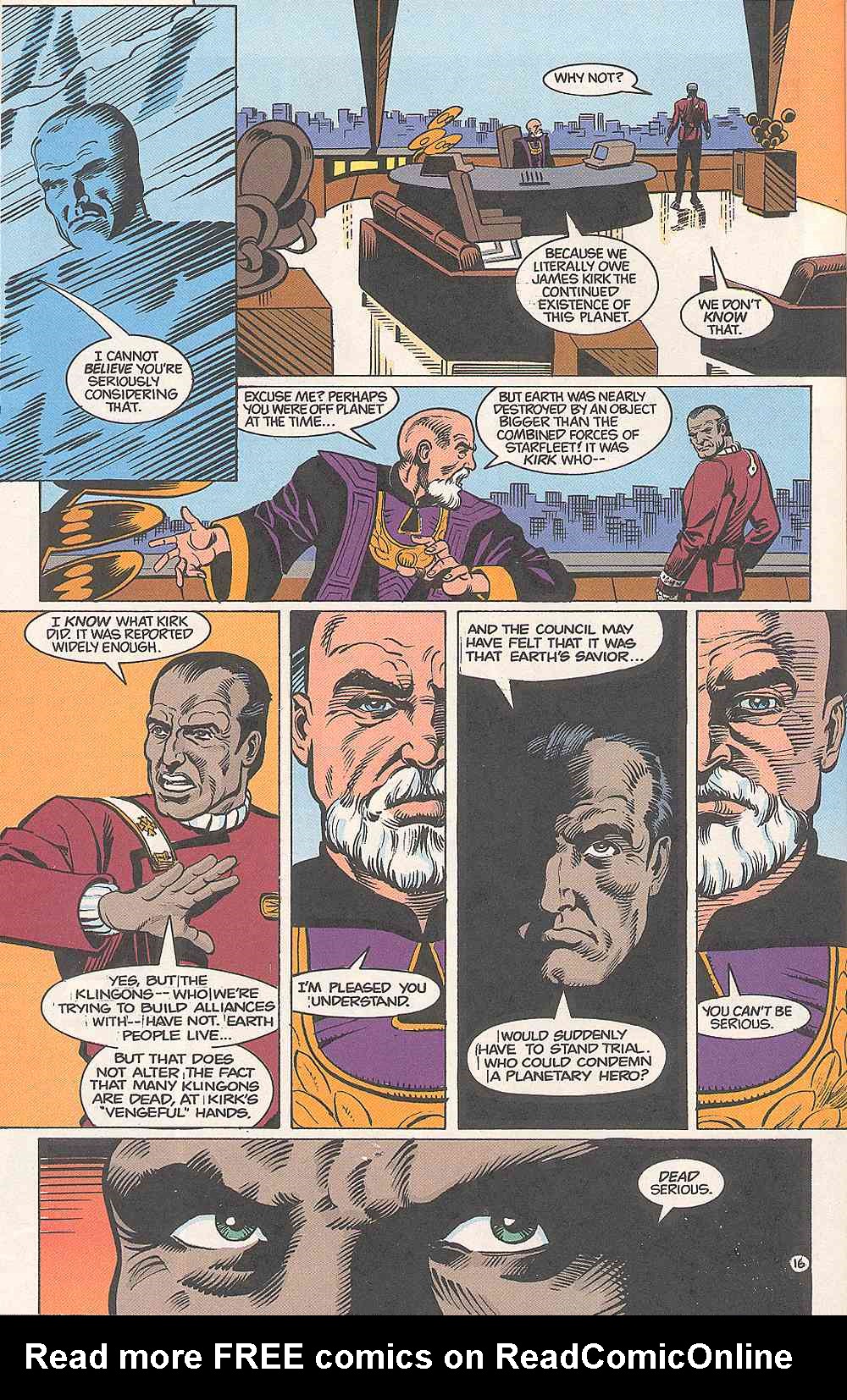 Read online Star Trek (1989) comic -  Issue #5 - 19