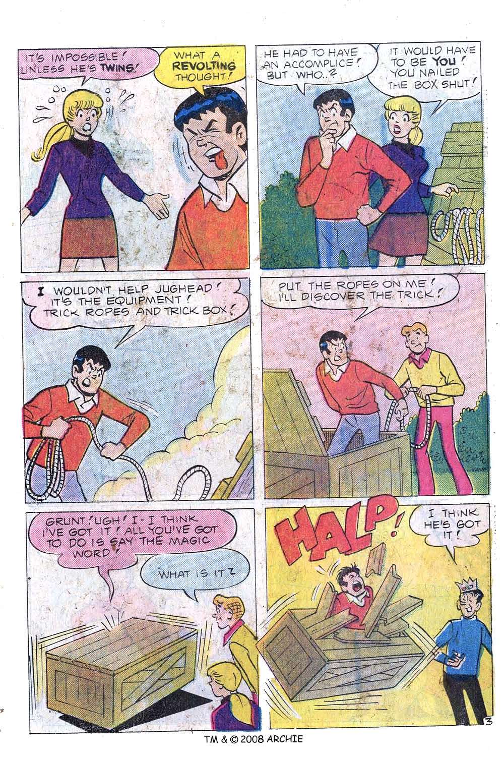 Read online Jughead (1965) comic -  Issue #255 - 5