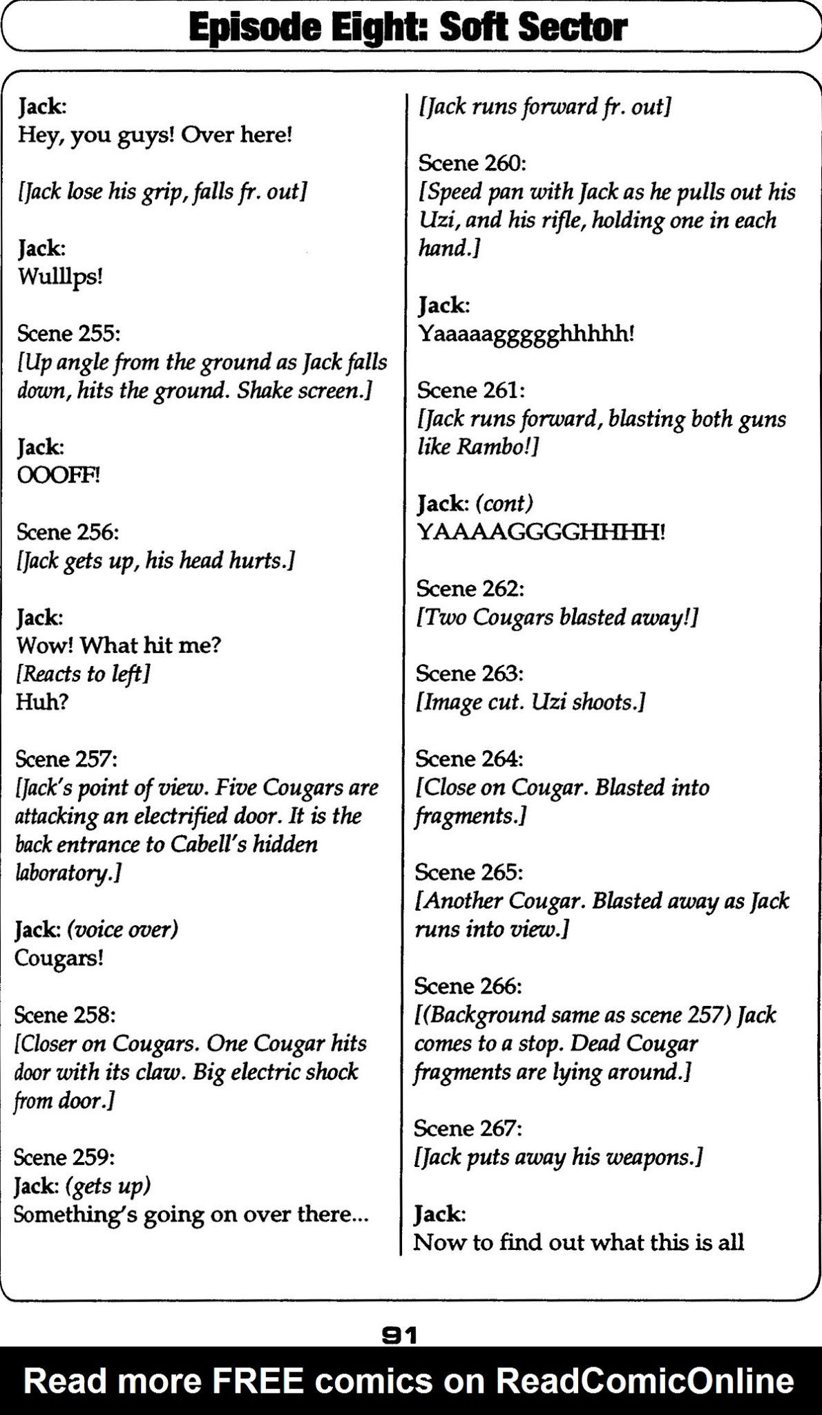 Read online Robotech II: The Sentinels comic -  Issue # _Script Book 2 - 87