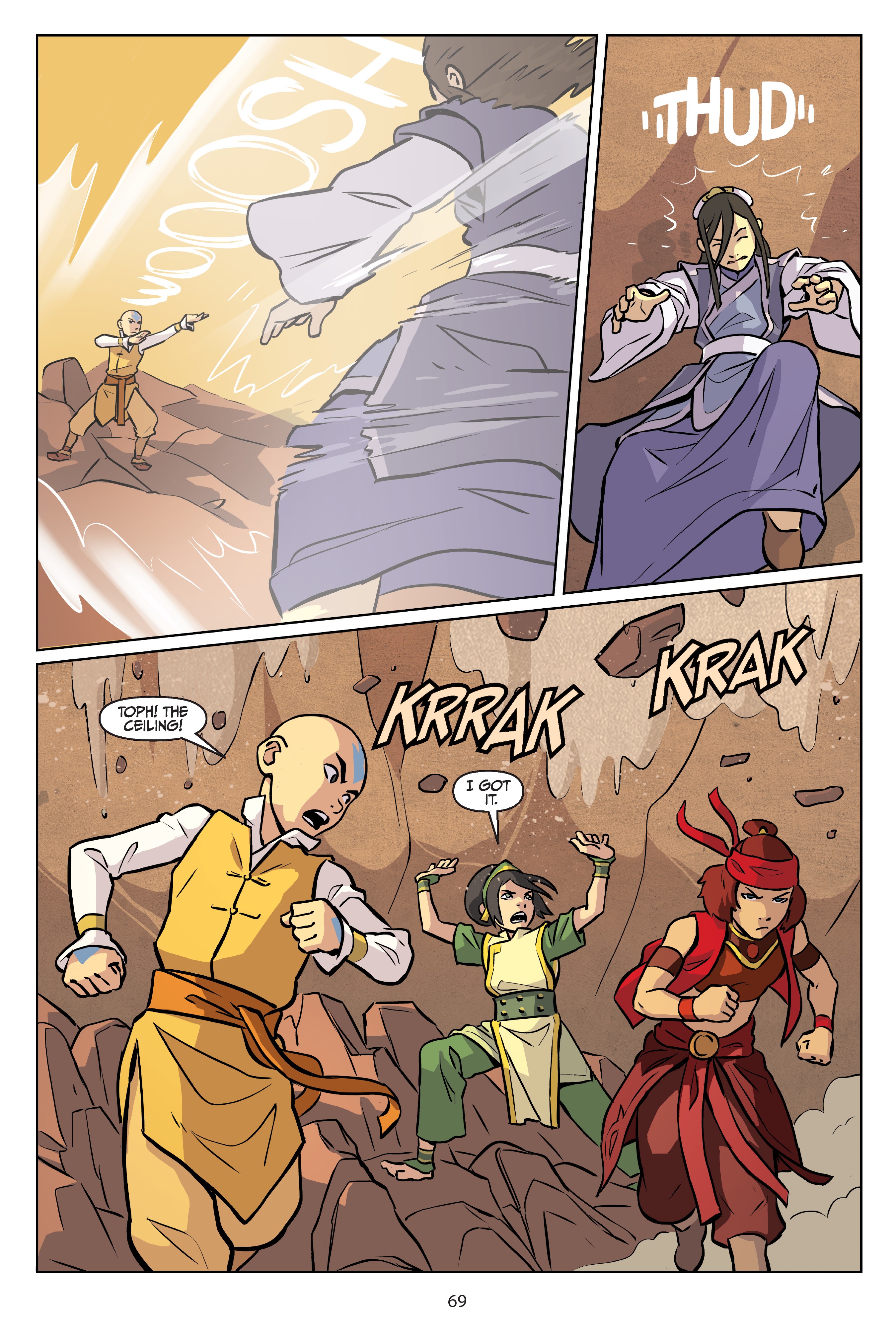 Read online Nickelodeon Avatar: The Last Airbender - Imbalance comic -  Issue # TPB 2 - 70