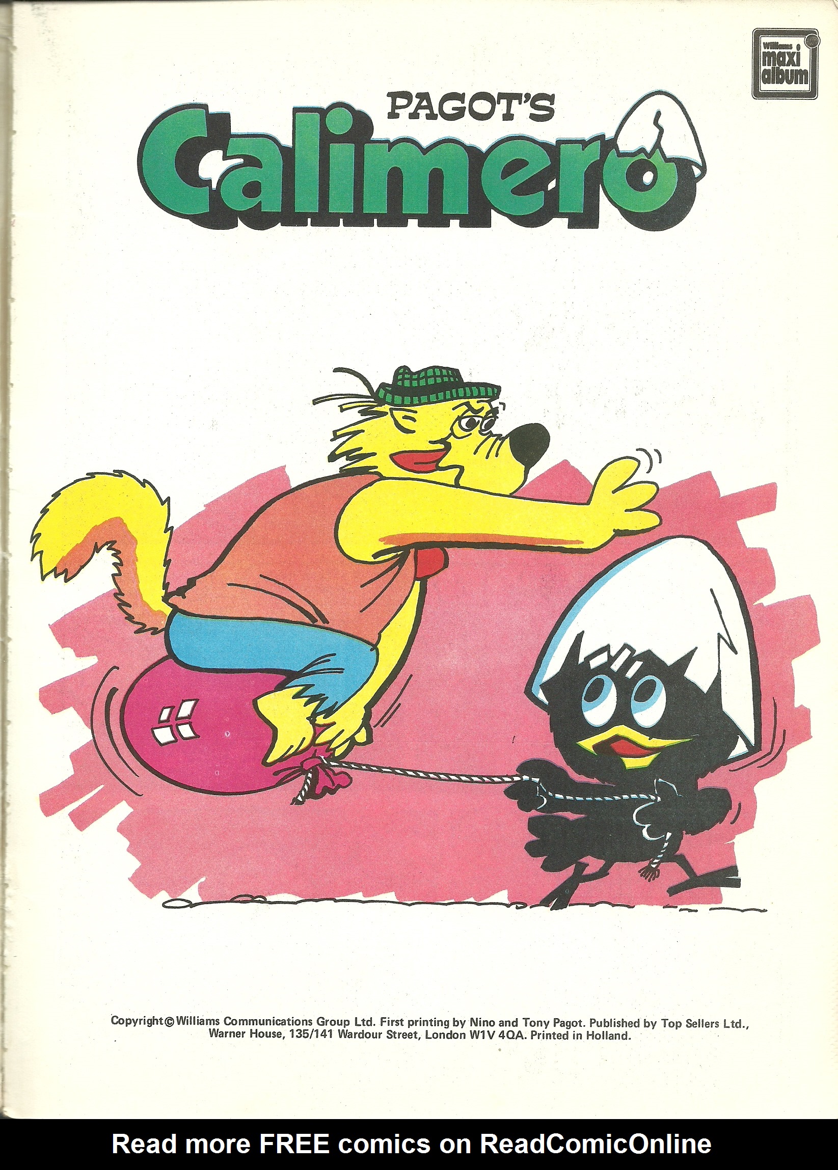 Read online Pagot's Calimero comic -  Issue # Full - 2