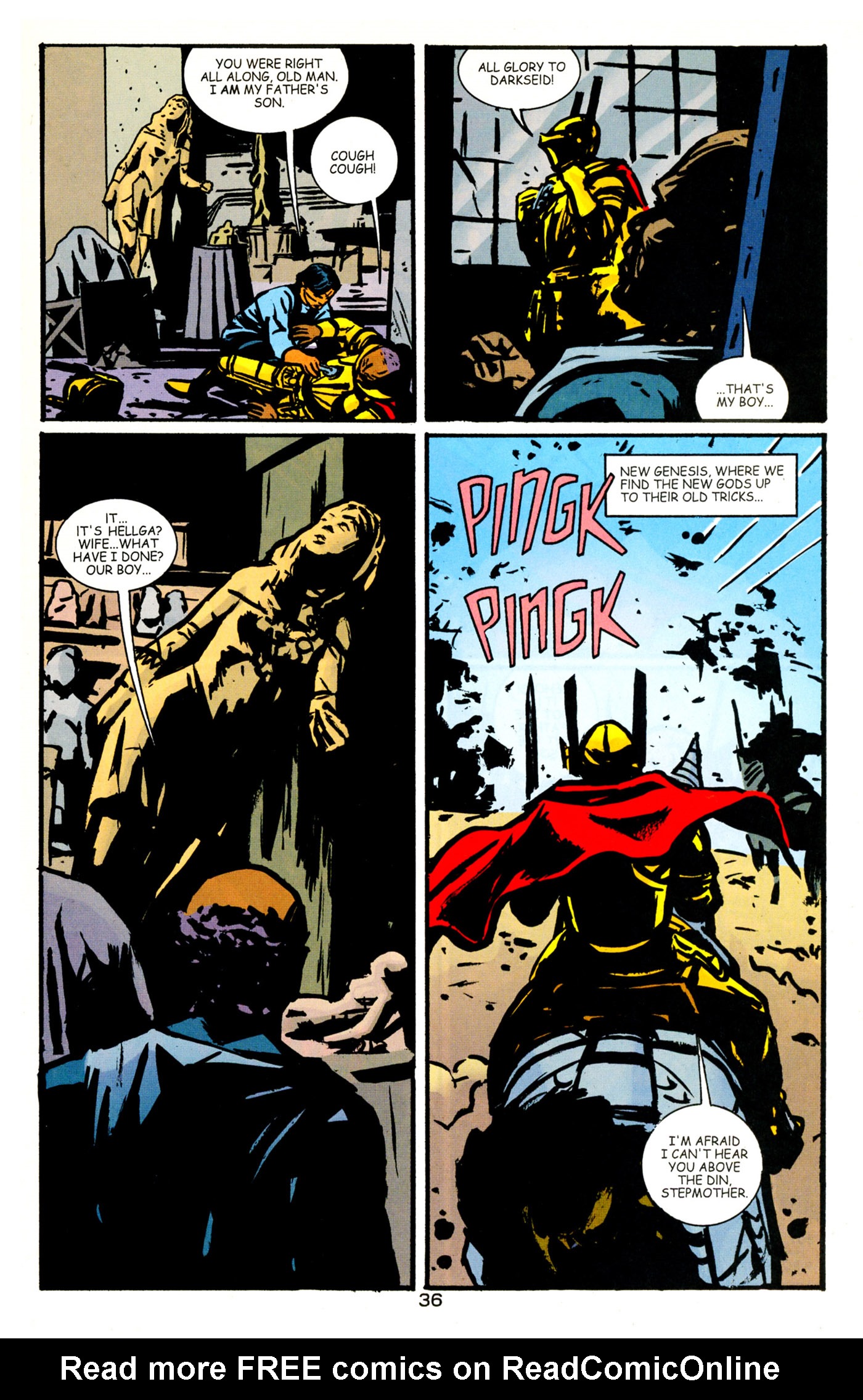 Read online Orion comic -  Issue #15 - 37