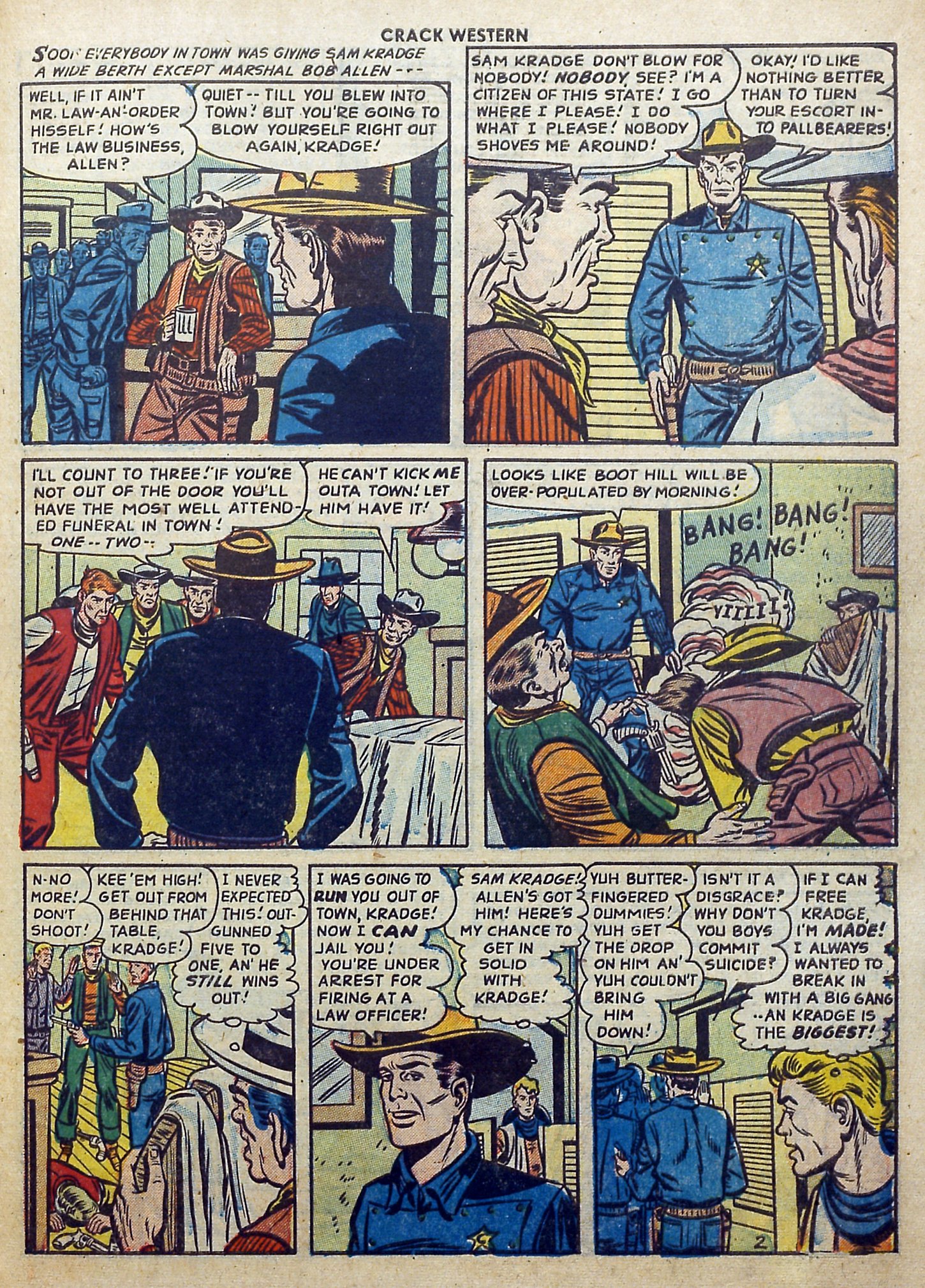 Read online Crack Western comic -  Issue #82 - 27