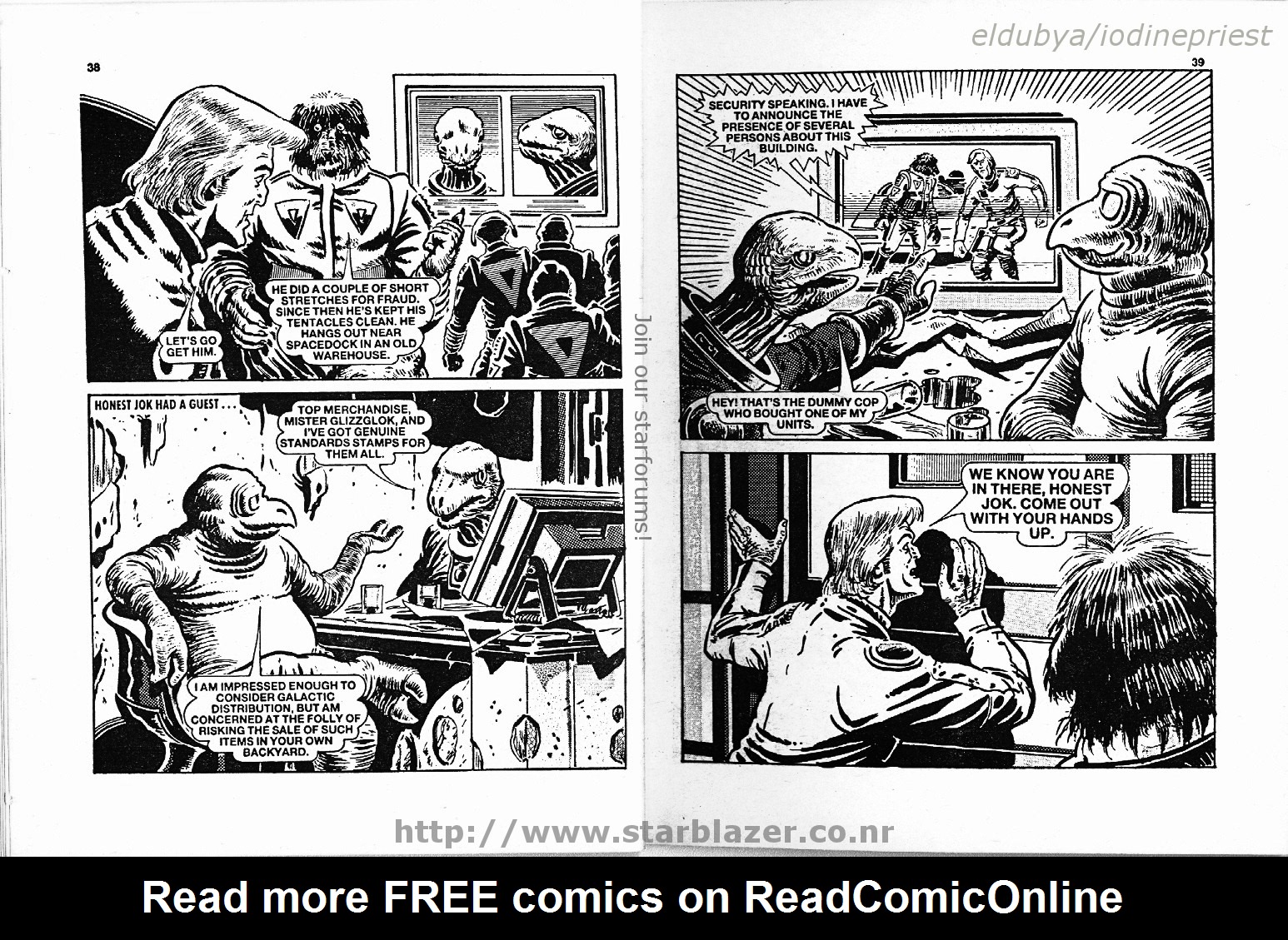 Read online Starblazer comic -  Issue #244 - 21