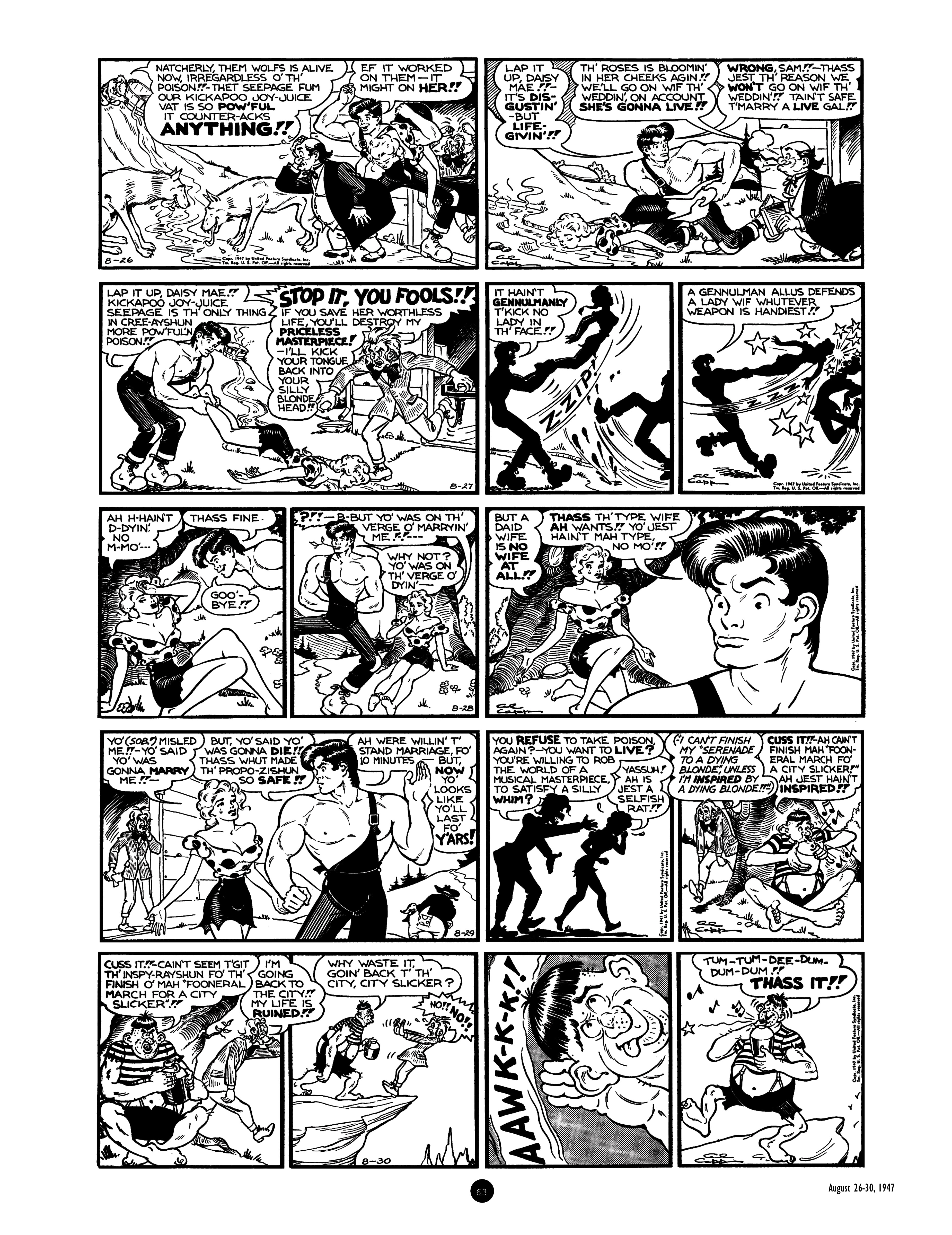 Read online Al Capp's Li'l Abner Complete Daily & Color Sunday Comics comic -  Issue # TPB 7 (Part 1) - 63