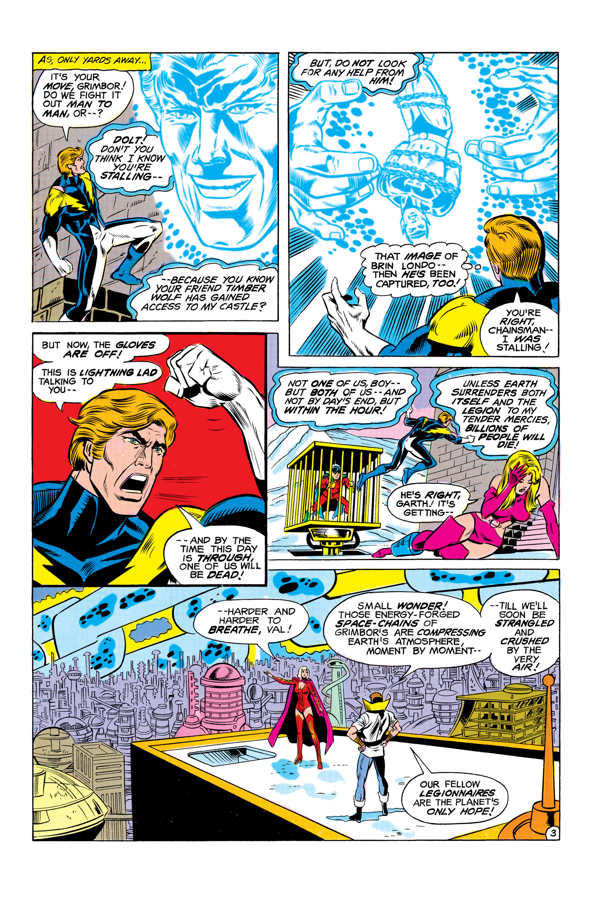 Read online Legion of Super-Heroes (1980) comic -  Issue #279 - 4