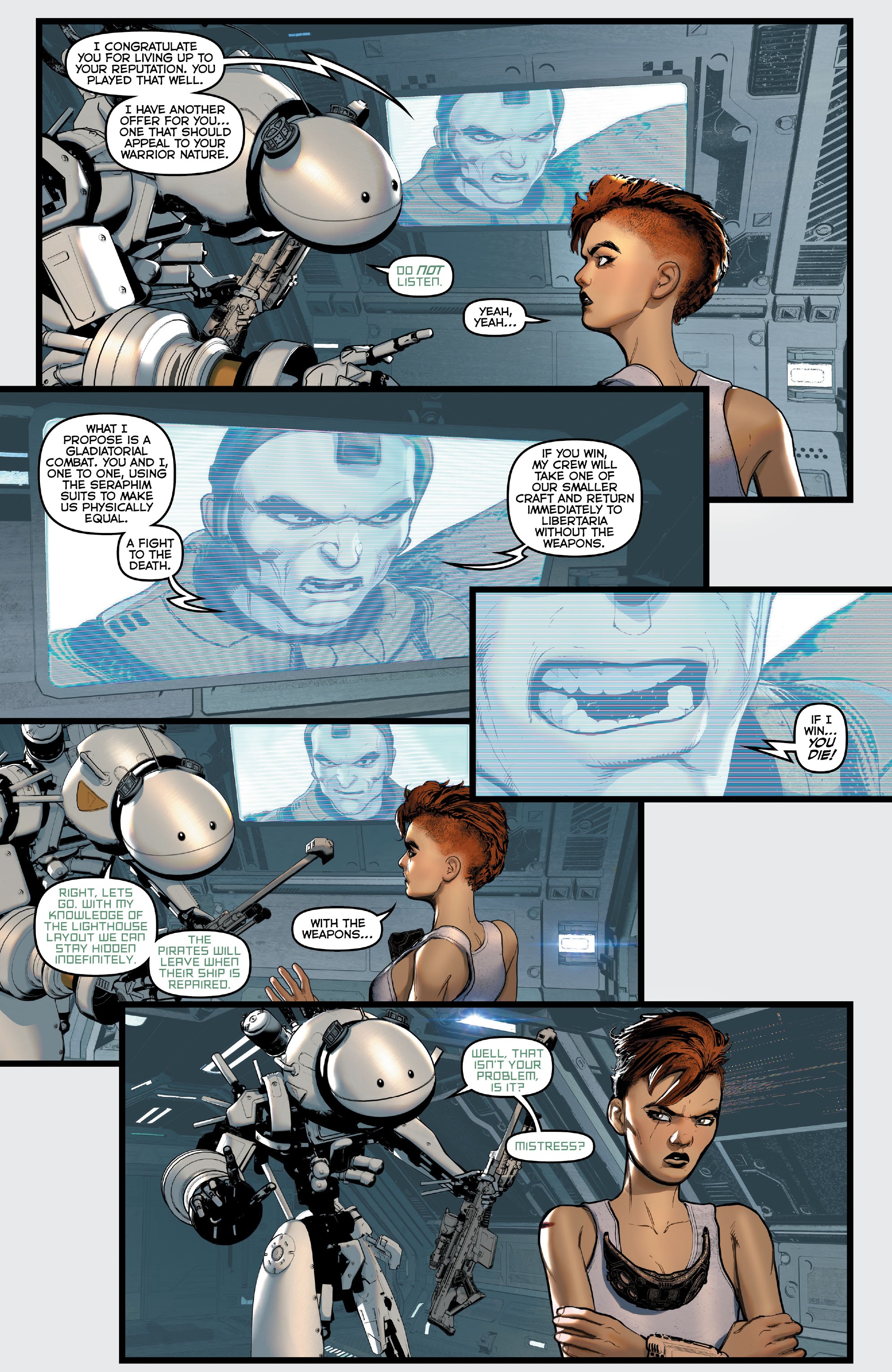 Read online Jules Verne's: Lighthouse comic -  Issue #5 - 8