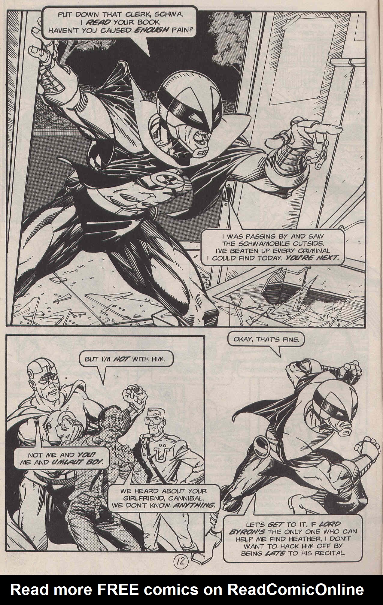 Read online Man-Eating Cow comic -  Issue #8 - 13