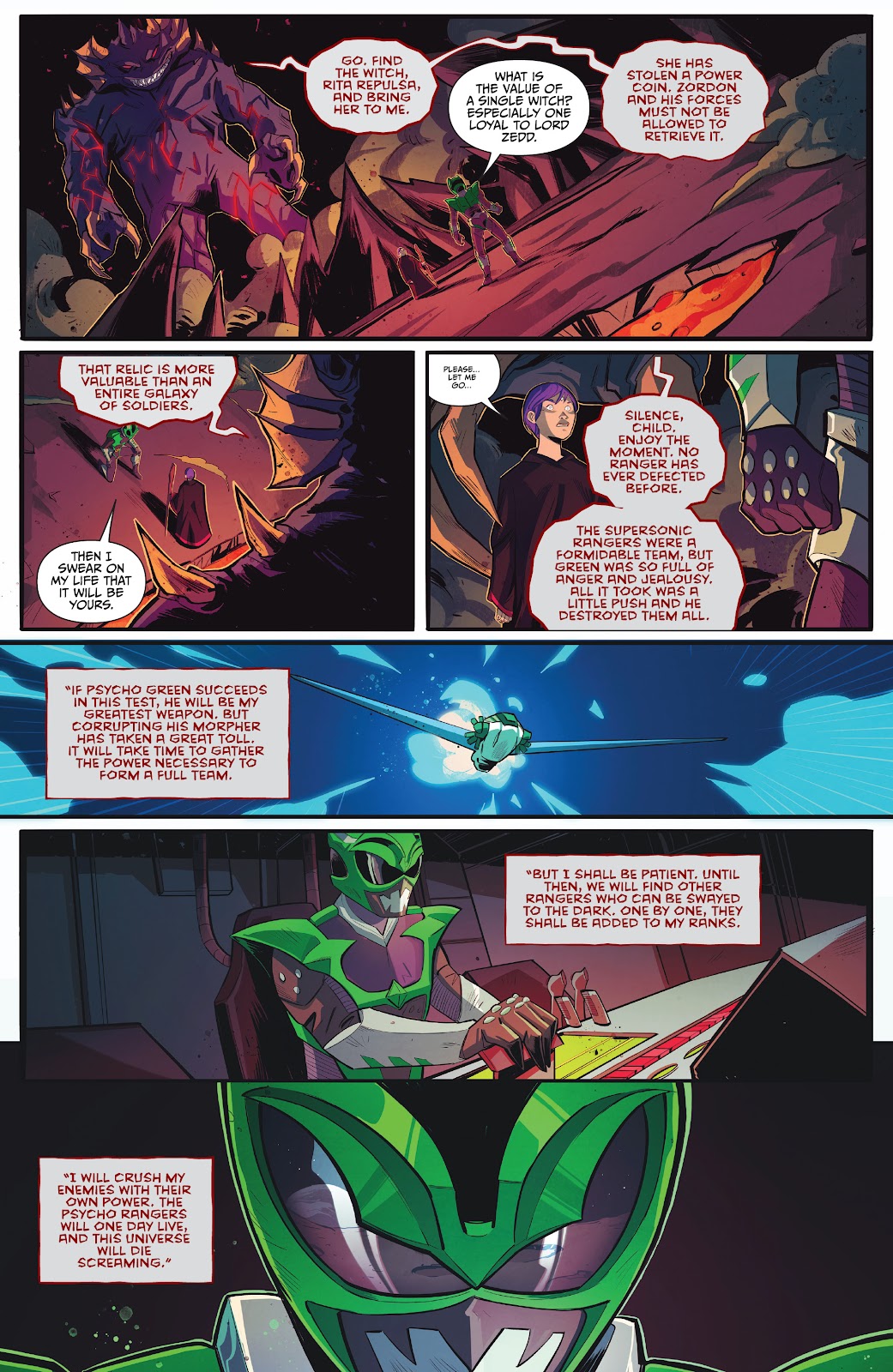 Saban's Power Rangers: The Psycho Path issue TPB - Page 106
