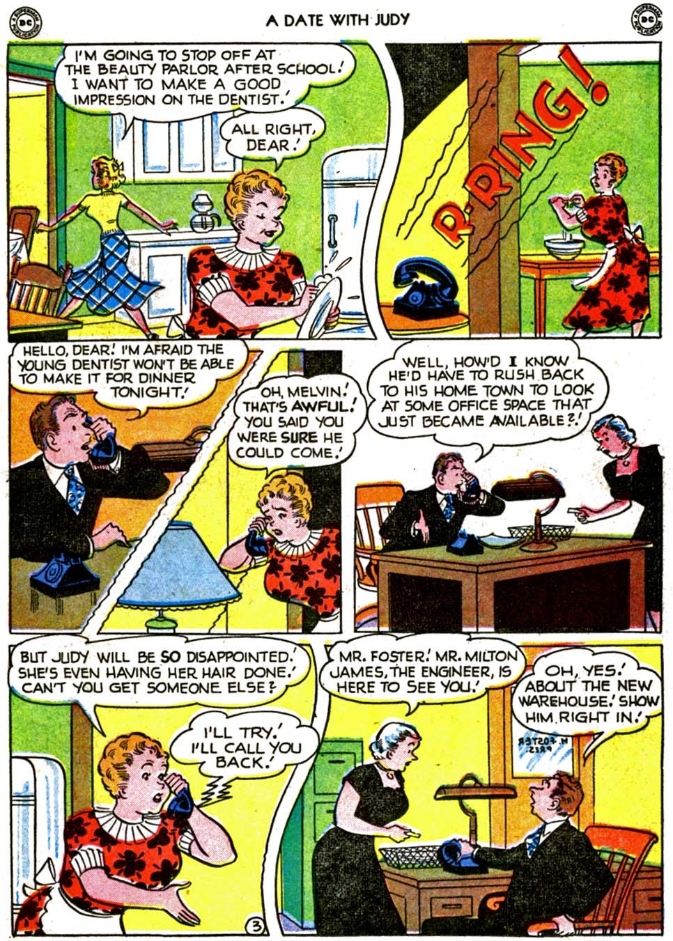 Read online A Date with Judy comic -  Issue #12 - 27