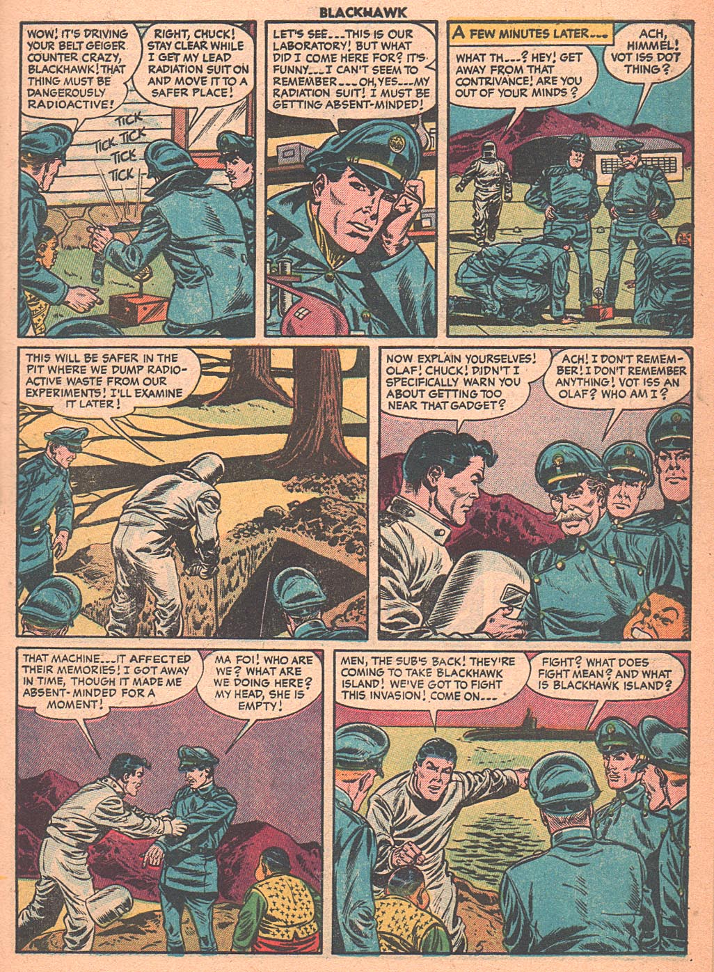 Read online Blackhawk (1957) comic -  Issue #99 - 7