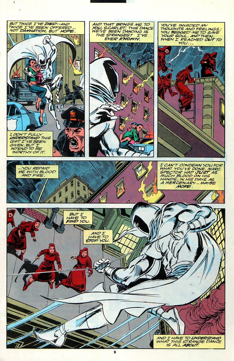 Read online Marc Spector: Moon Knight comic -  Issue #30 - 8