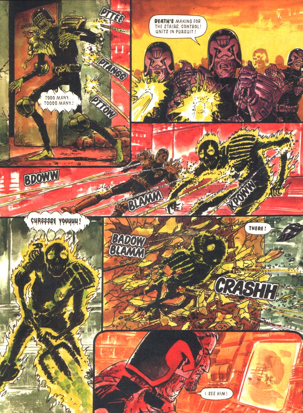 Read online Judge Dredd Megazine (vol. 3) comic -  Issue #33 - 40