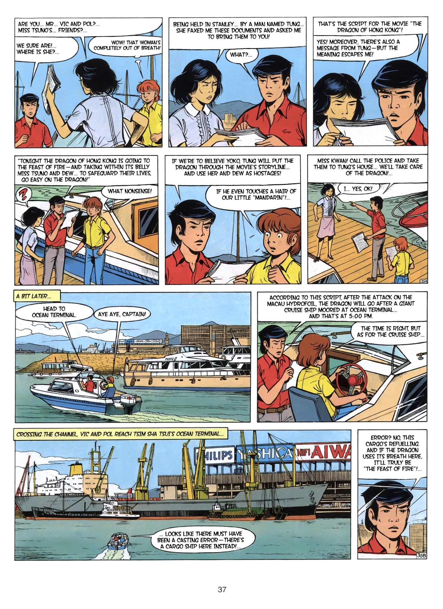 Read online Yoko Tsuno comic -  Issue #5 - 39