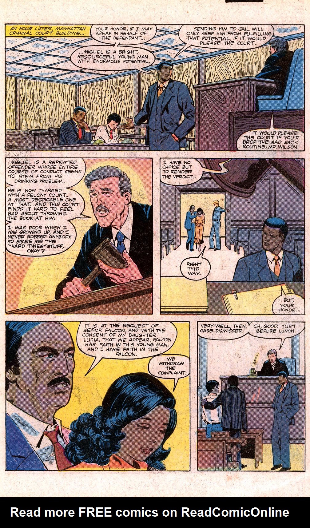 Read online Falcon (1983) comic -  Issue #1 - 9