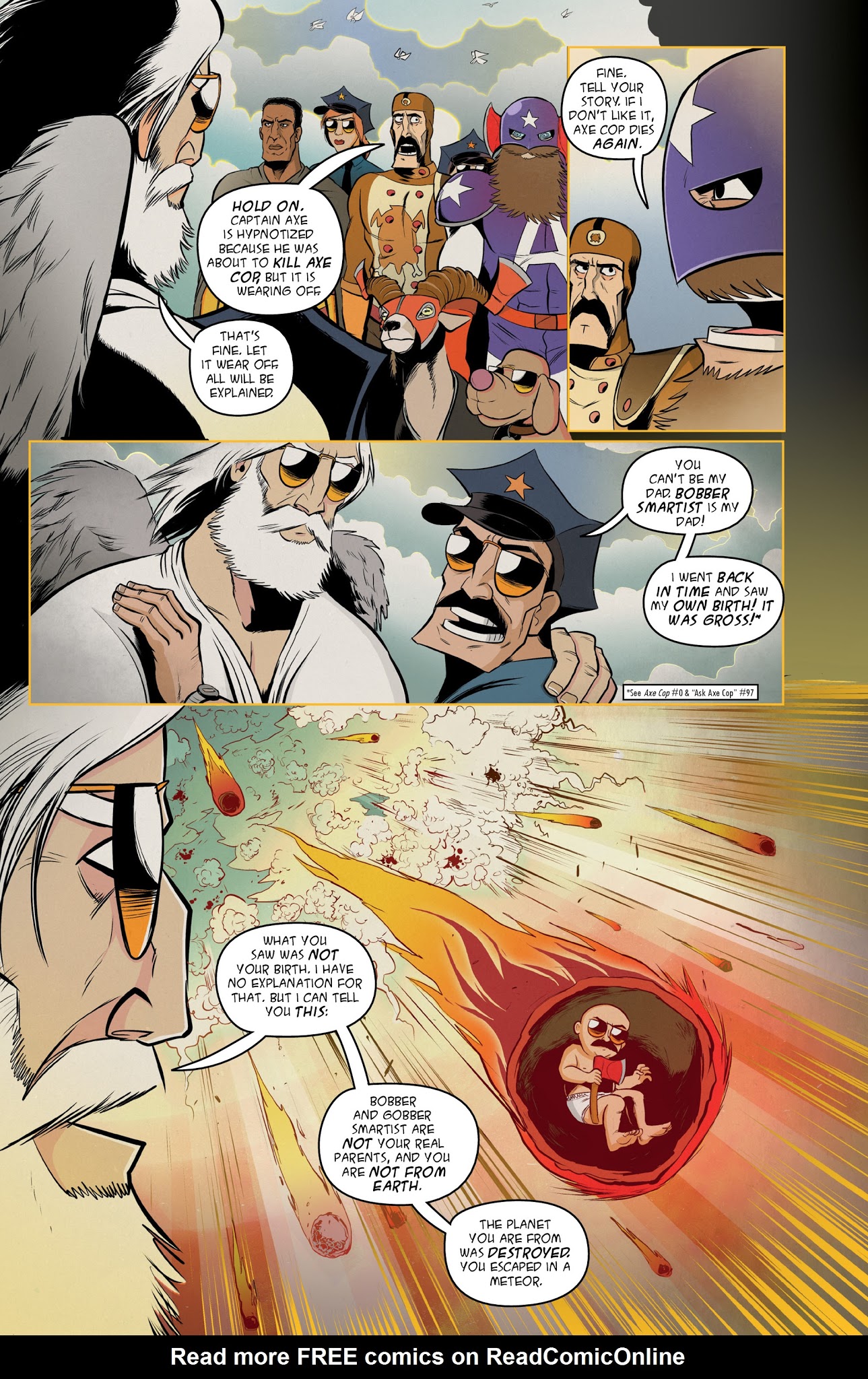 Read online Axe Cop comic -  Issue # TPB 6 - 54