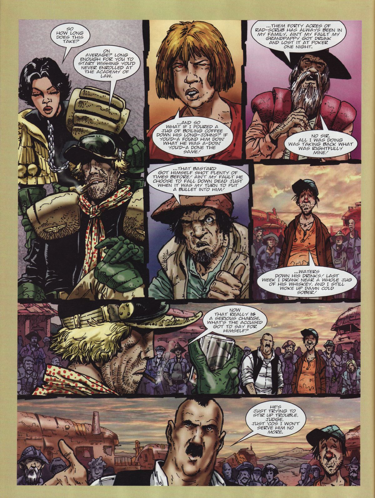 Read online Judge Dredd Megazine (Vol. 5) comic -  Issue #239 - 76