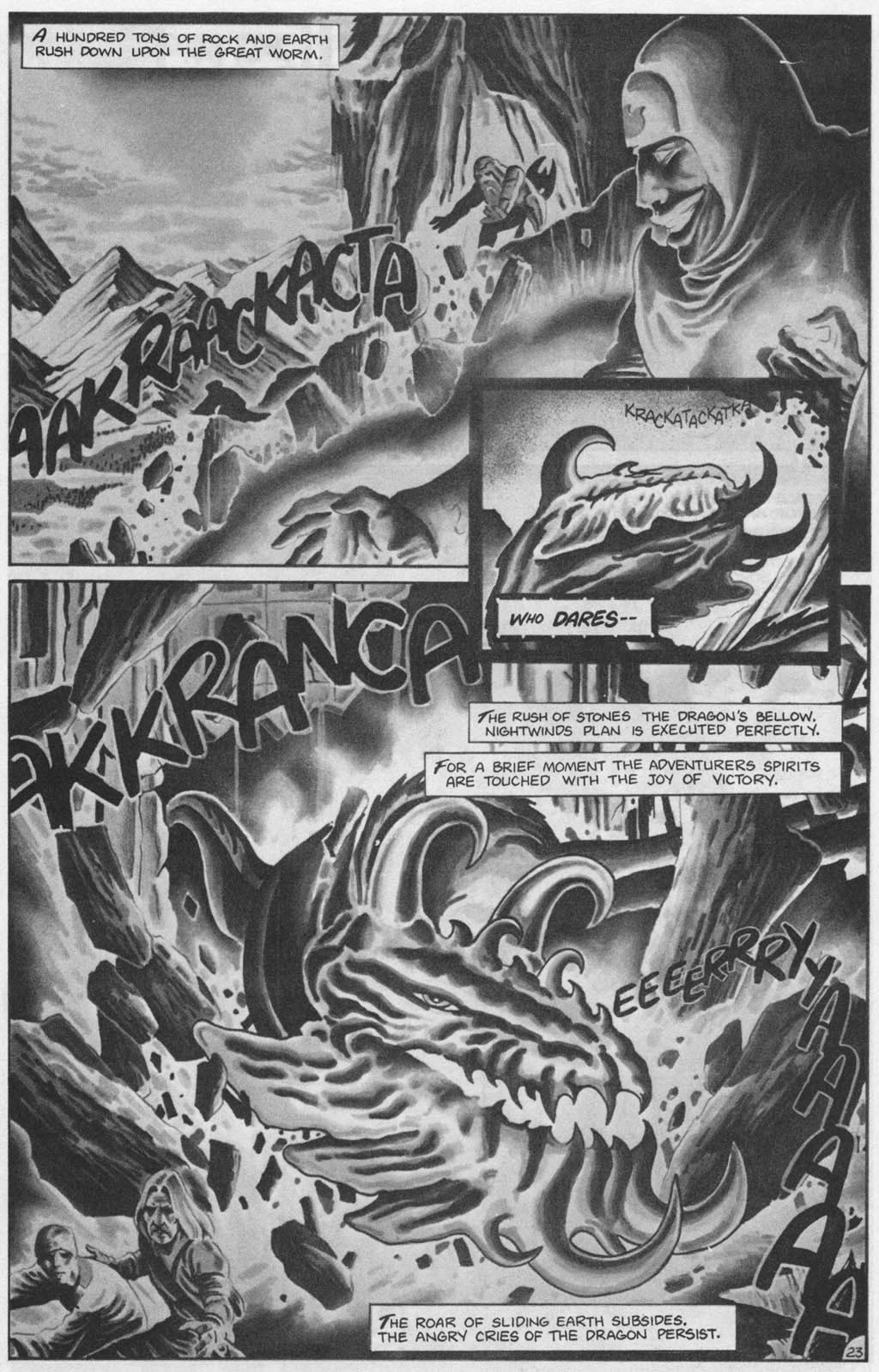 Read online Adventurers (1986) comic -  Issue #7 - 25