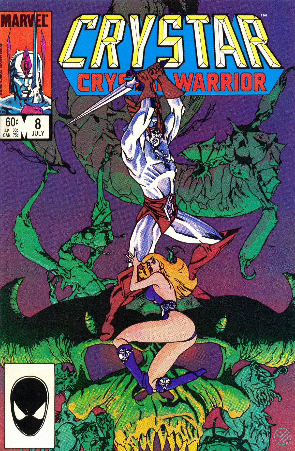 Read online The Saga of Crystar, Crystal Warrior comic -  Issue #8 - 1