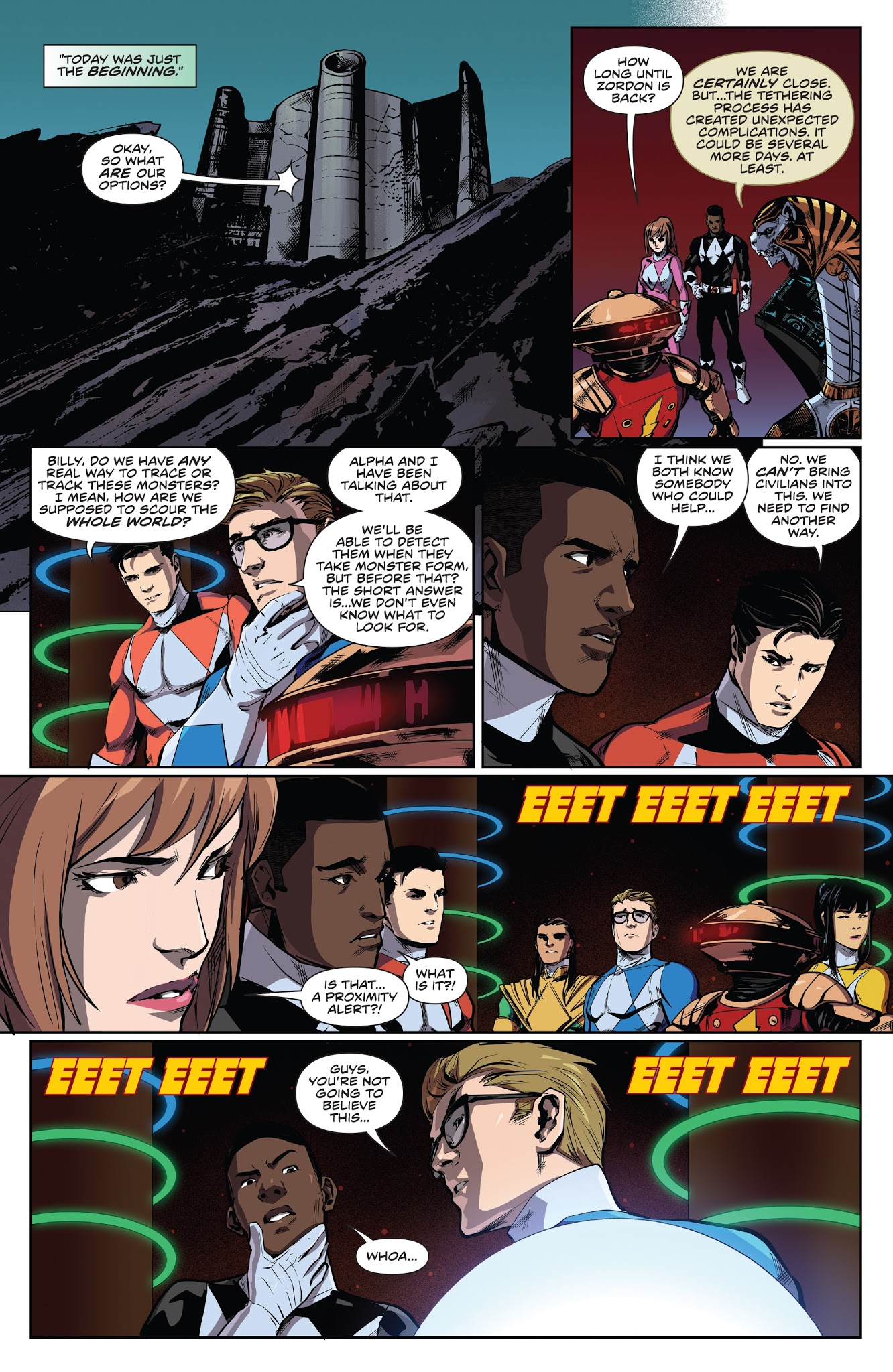 Read online Mighty Morphin Power Rangers comic -  Issue #19 - 19