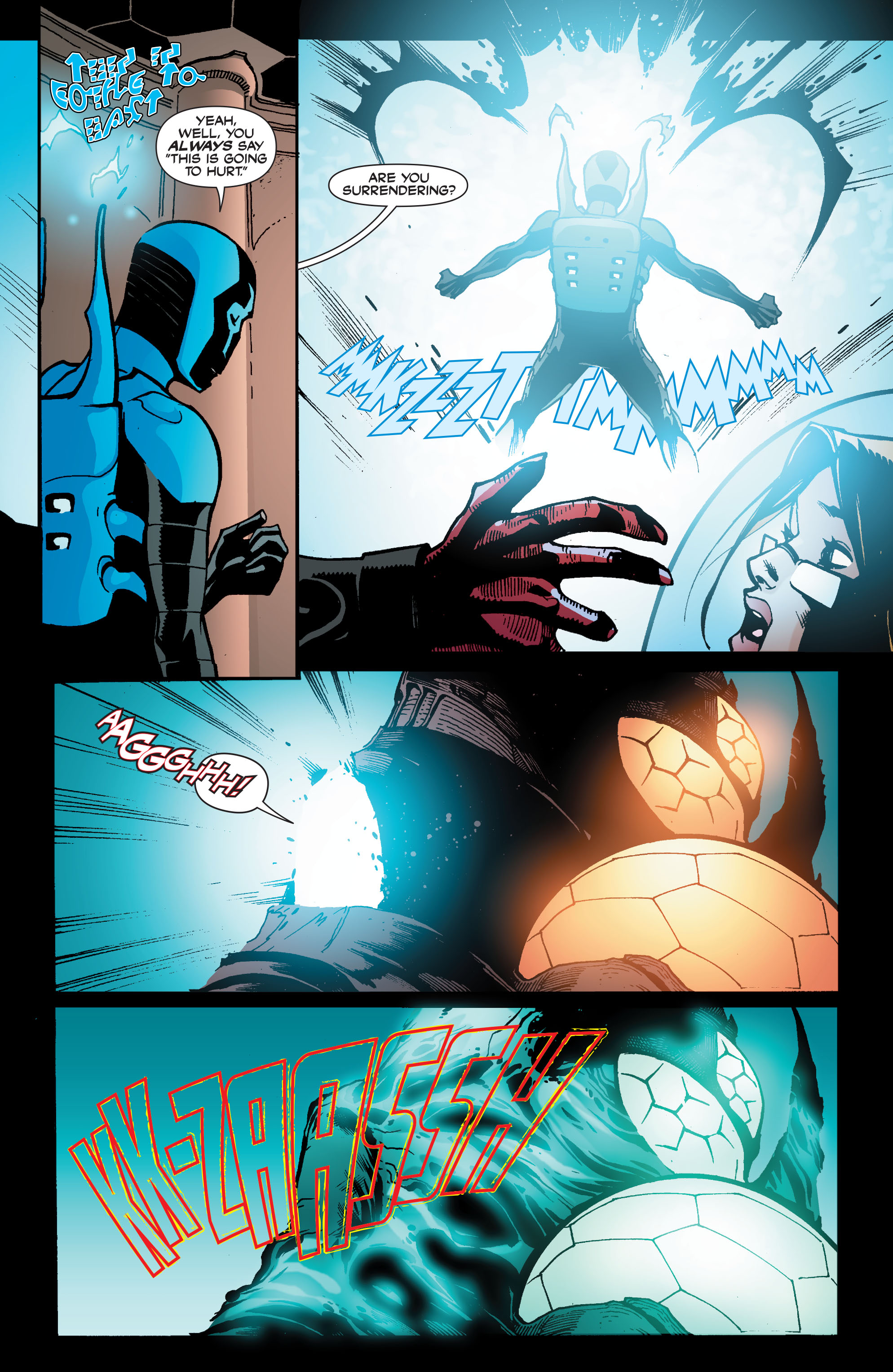Read online Blue Beetle (2006) comic -  Issue #22 - 14