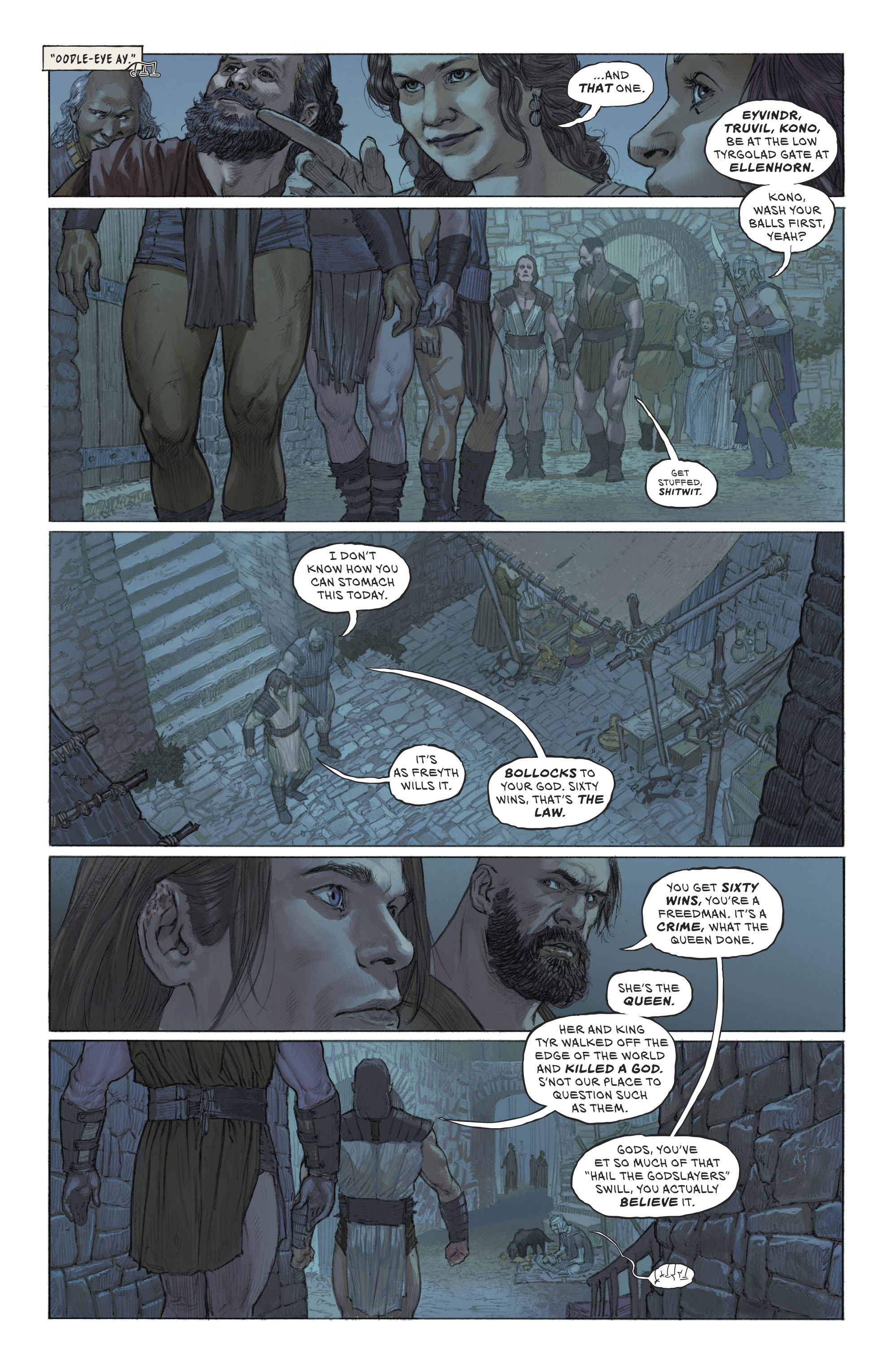 Read online The Last God comic -  Issue #1 - 18