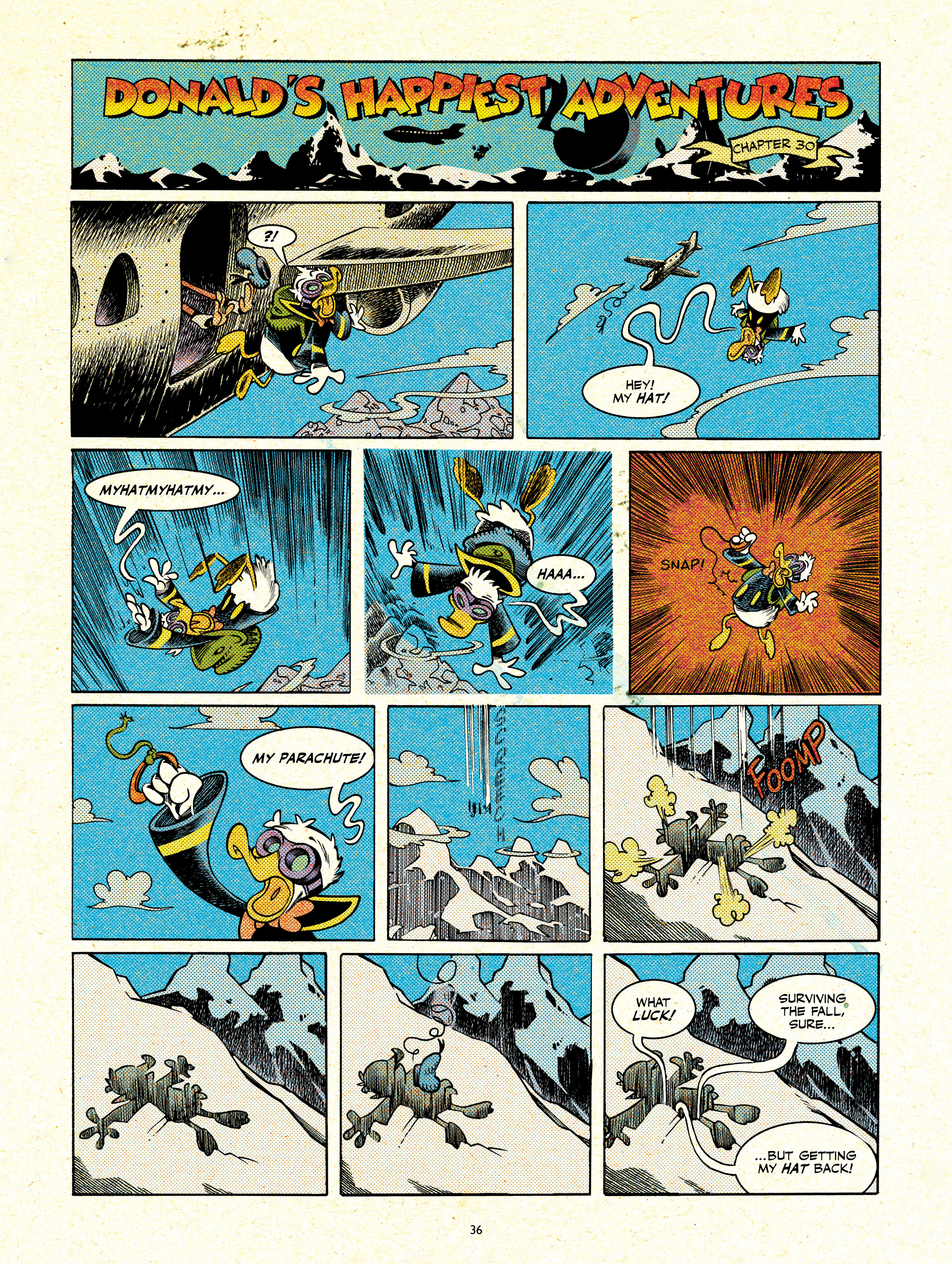 Read online Walt Disney's Donald Duck: Donald's Happiest Adventures comic -  Issue # Full - 36