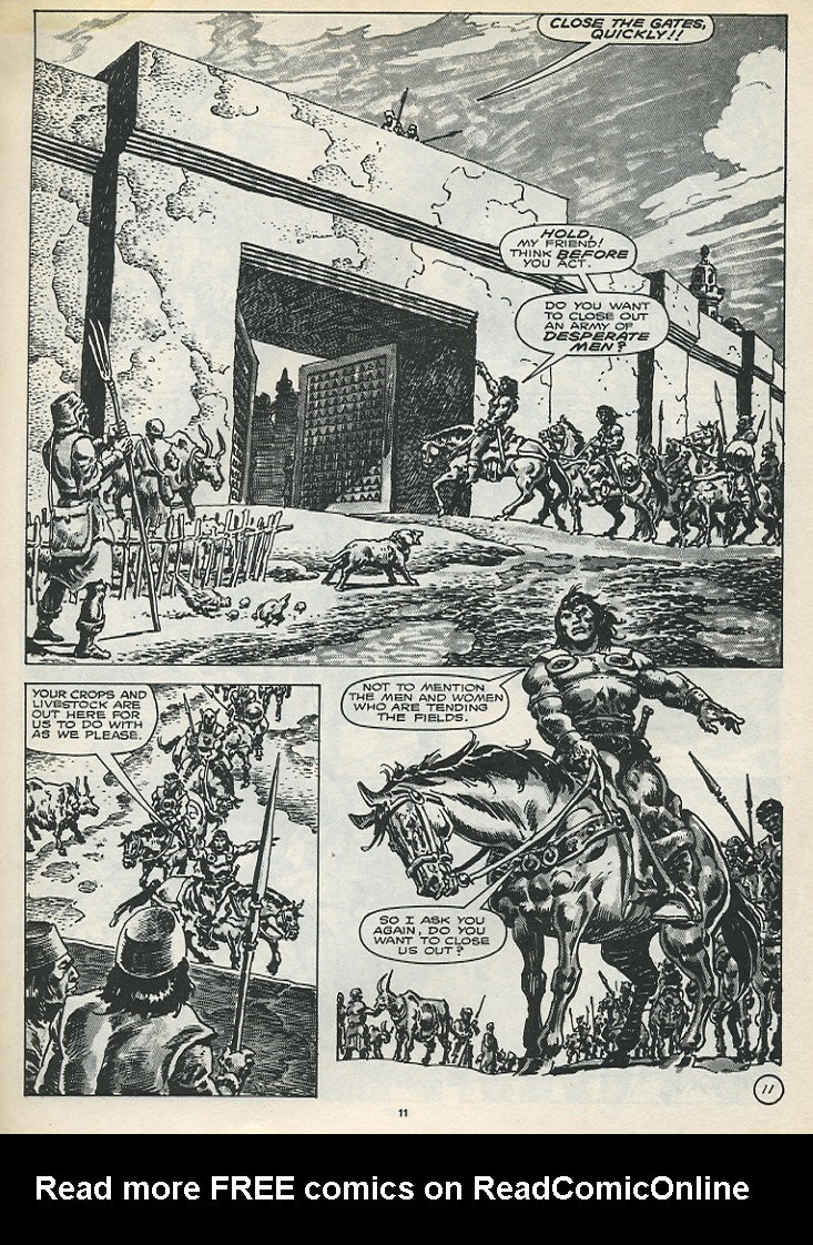 Read online The Savage Sword Of Conan comic -  Issue #173 - 13