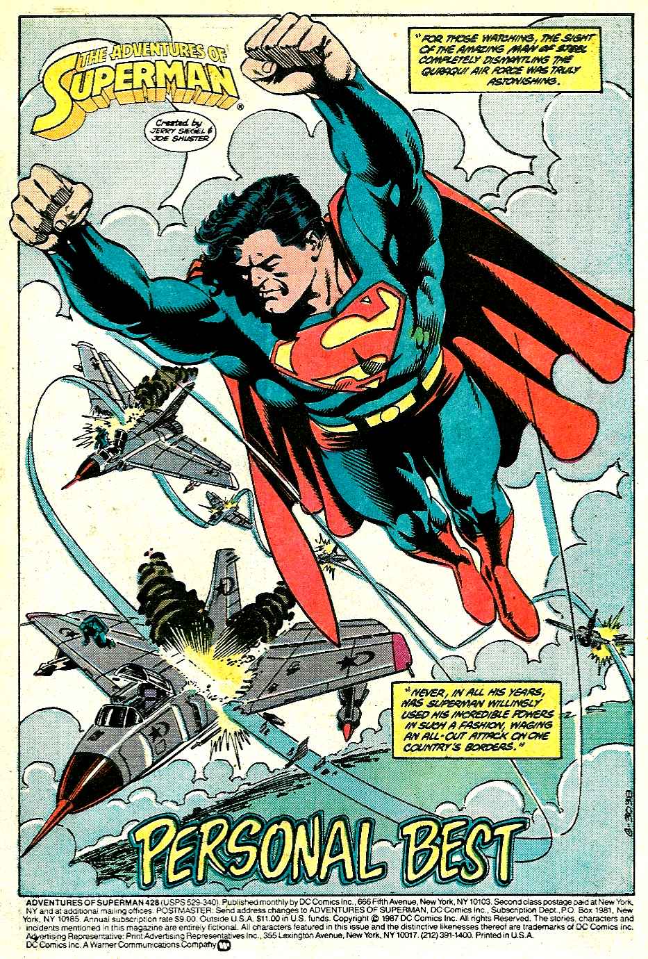 Read online Adventures of Superman (1987) comic -  Issue #428 - 2