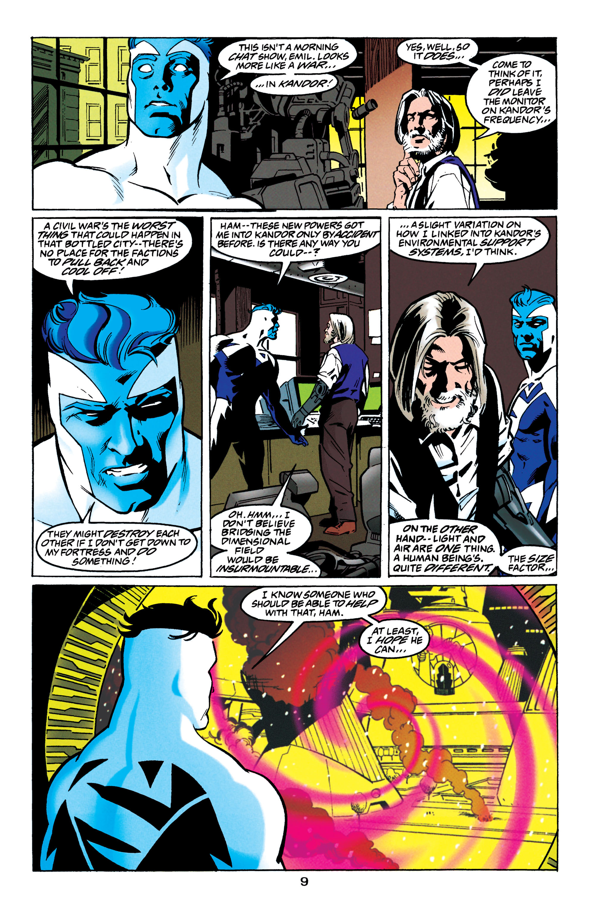 Read online Adventures of Superman (1987) comic -  Issue #547 - 9