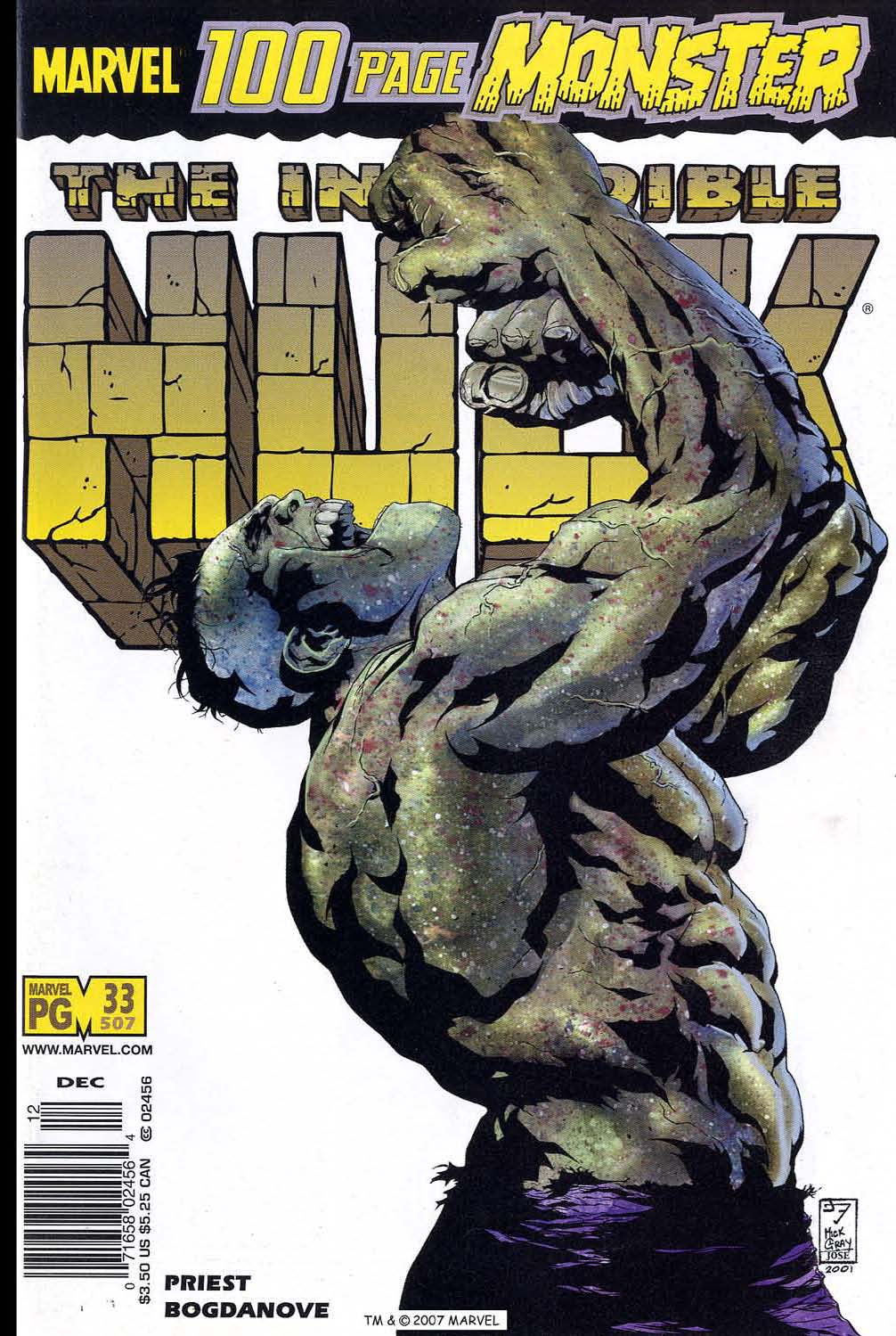 Read online The Incredible Hulk (2000) comic -  Issue #33 - 1