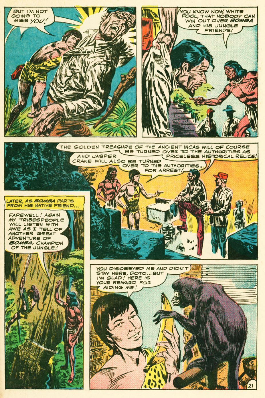 Read online Bomba, The Jungle Boy comic -  Issue #1 - 27