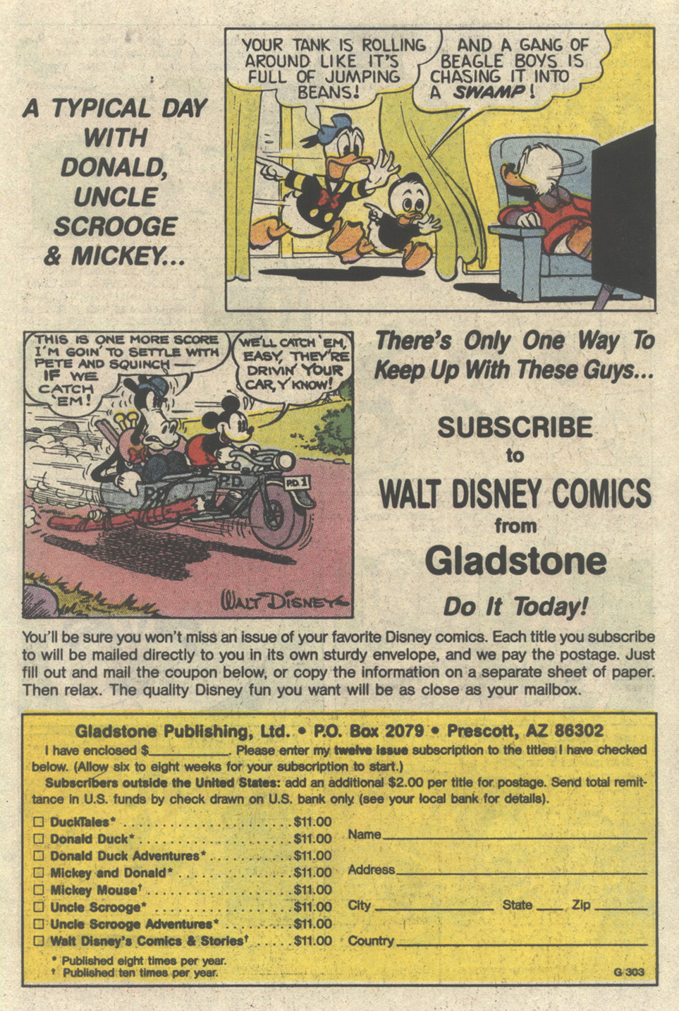 Read online Walt Disney's Donald Duck Adventures (1987) comic -  Issue #10 - 11