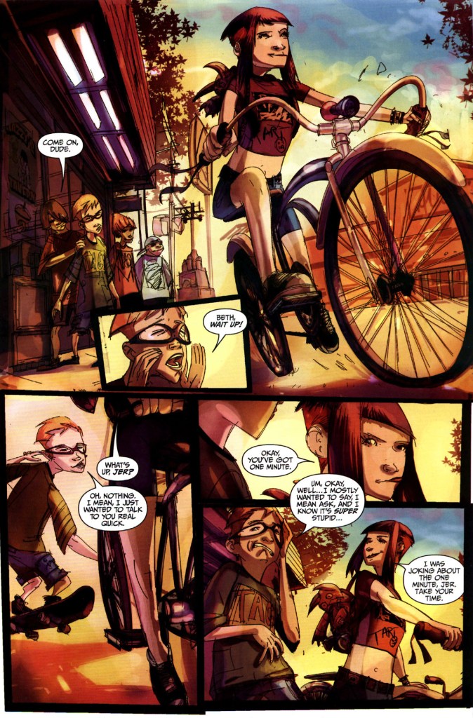 Read online Strange Girl comic -  Issue #1 - 3