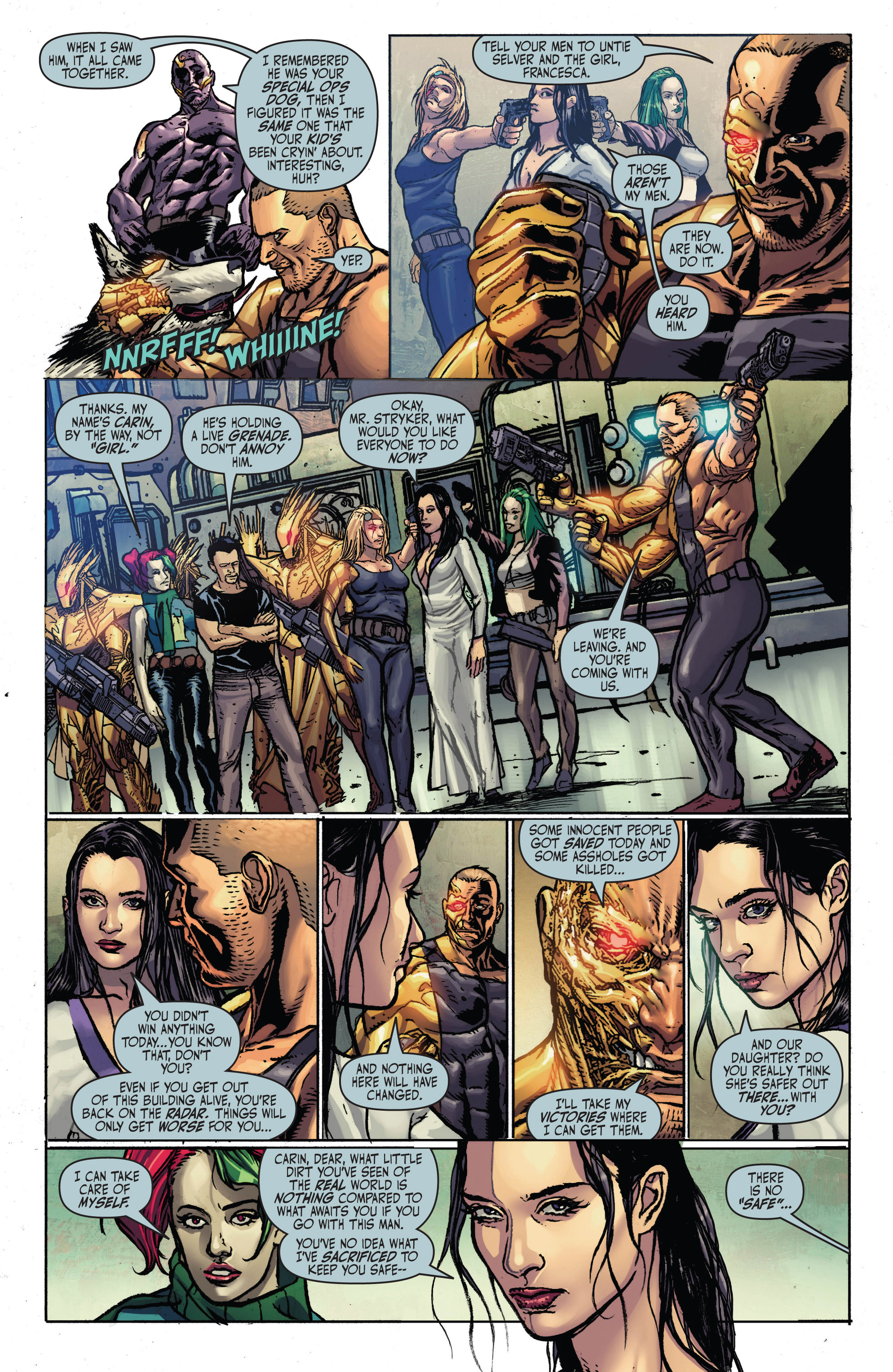 Read online Cyberforce (2012) comic -  Issue #6 - 16