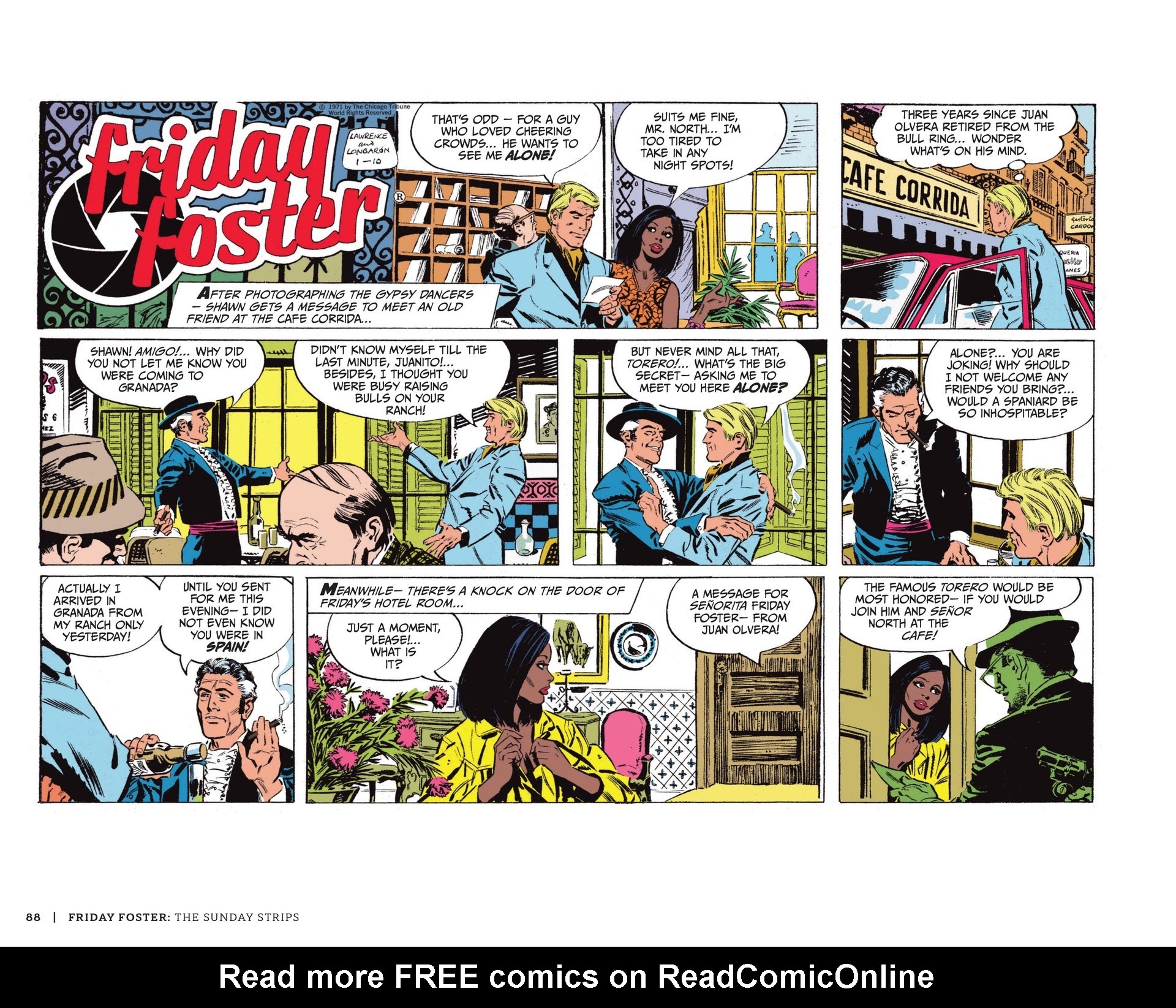 Read online Friday Foster: The Sunday Strips comic -  Issue # TPB (Part 1) - 89