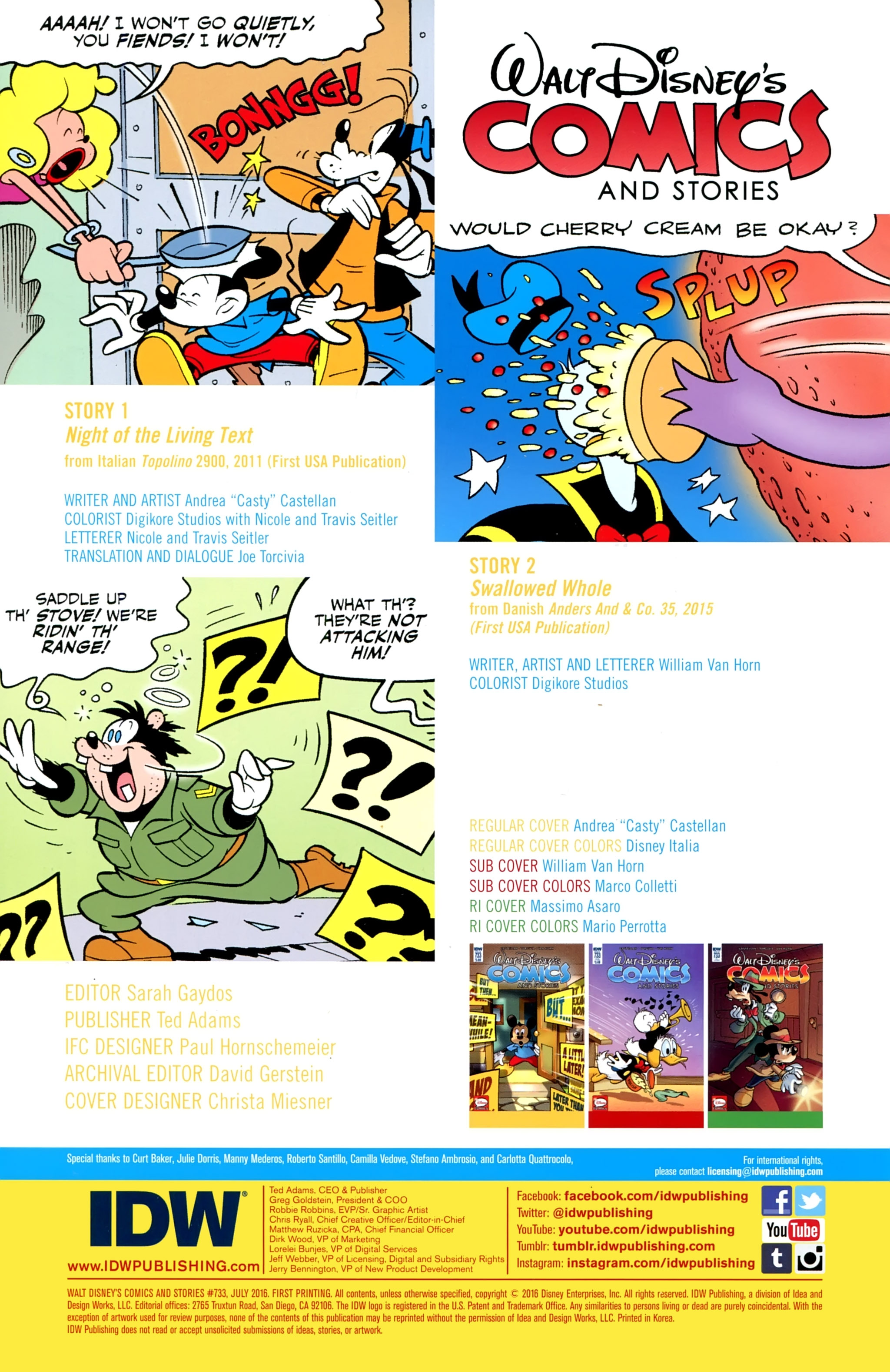 Read online Walt Disney's Comics and Stories comic -  Issue #733 - 2