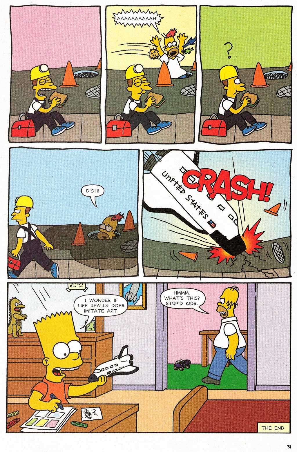 Read online Simpsons Comics comic -  Issue #124 - 26